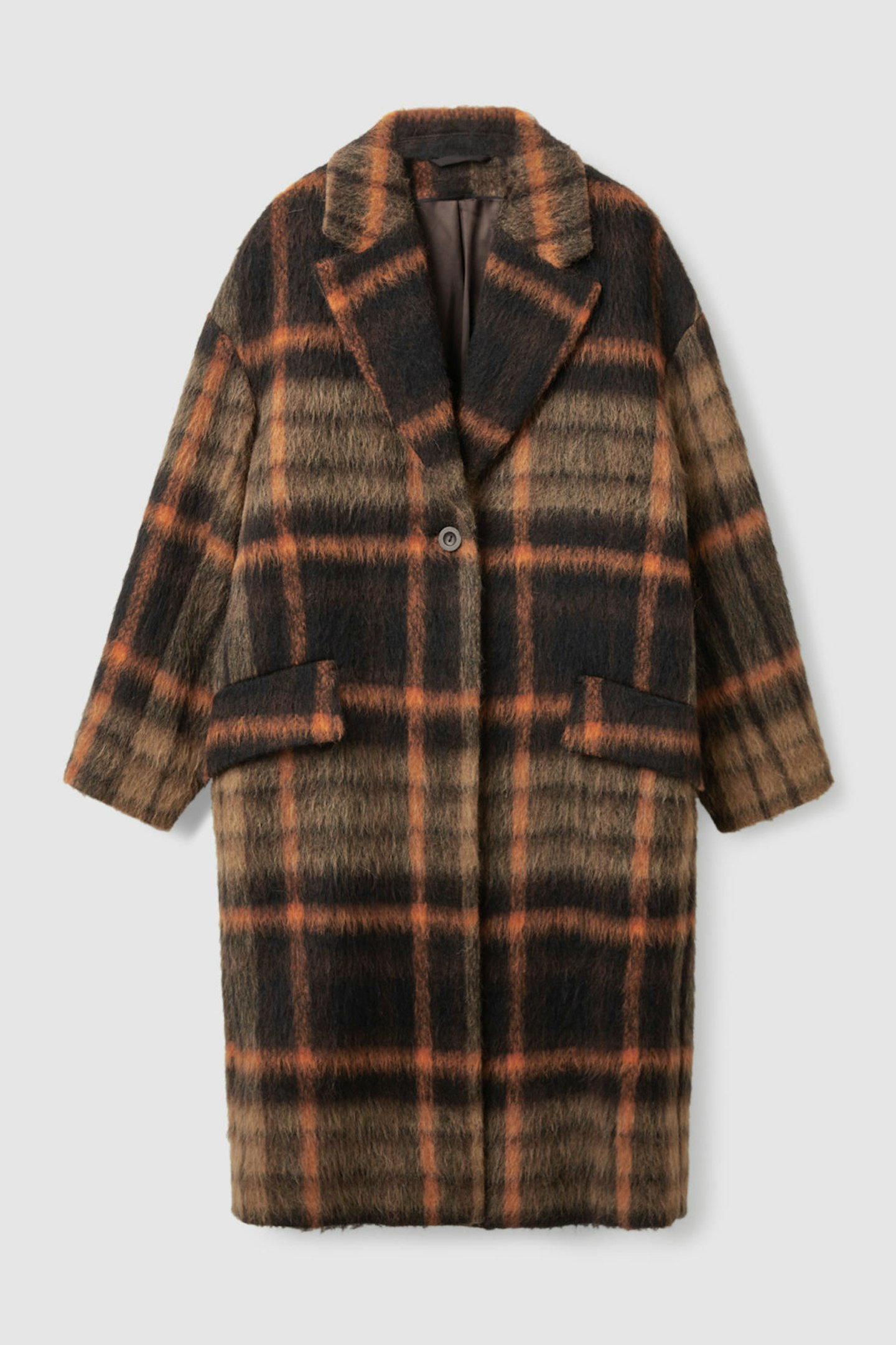 COS, Tailored Checked Coat, £225