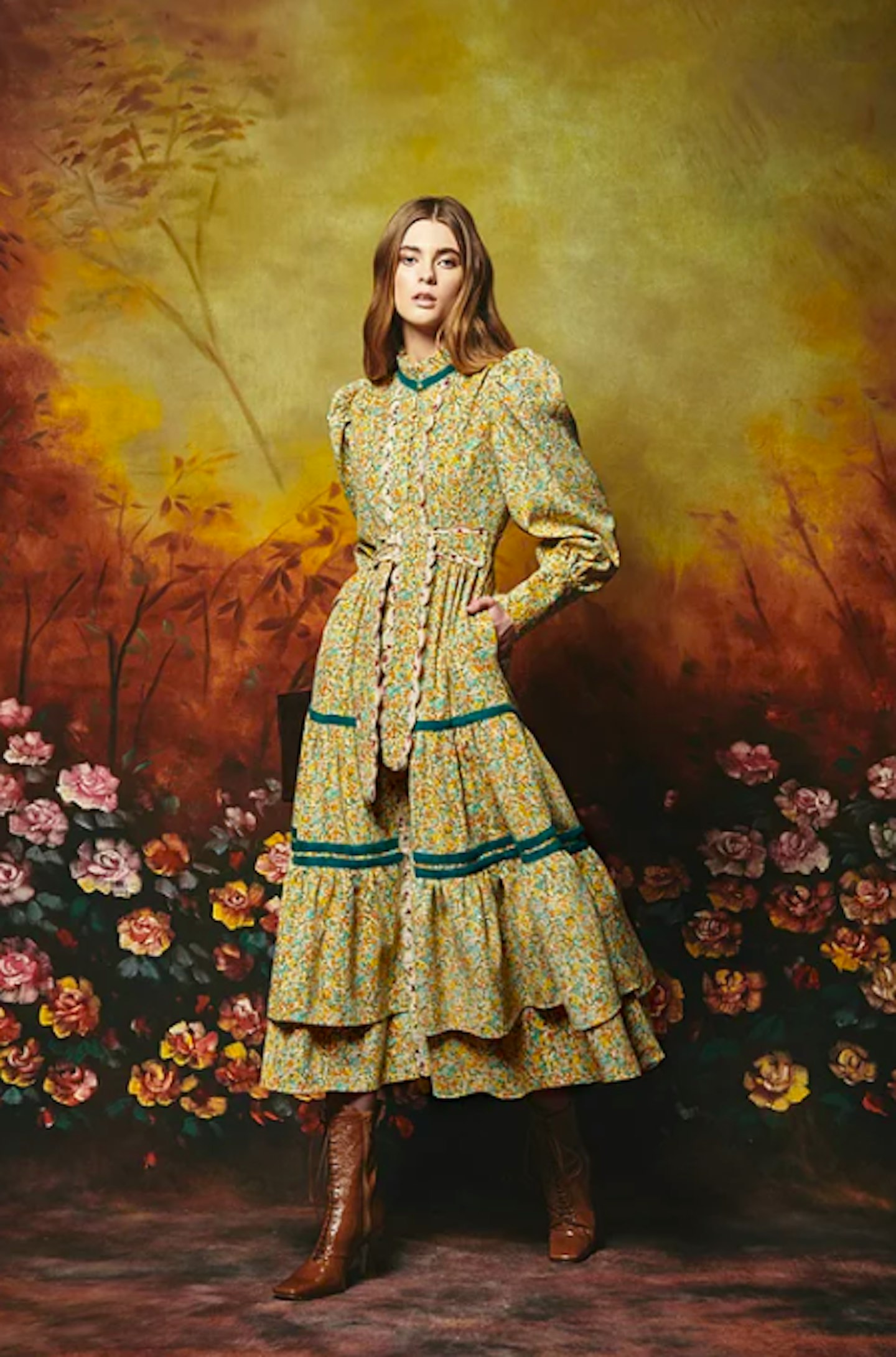 Monday – Celia B, Cotton Midi Dress, £283.57