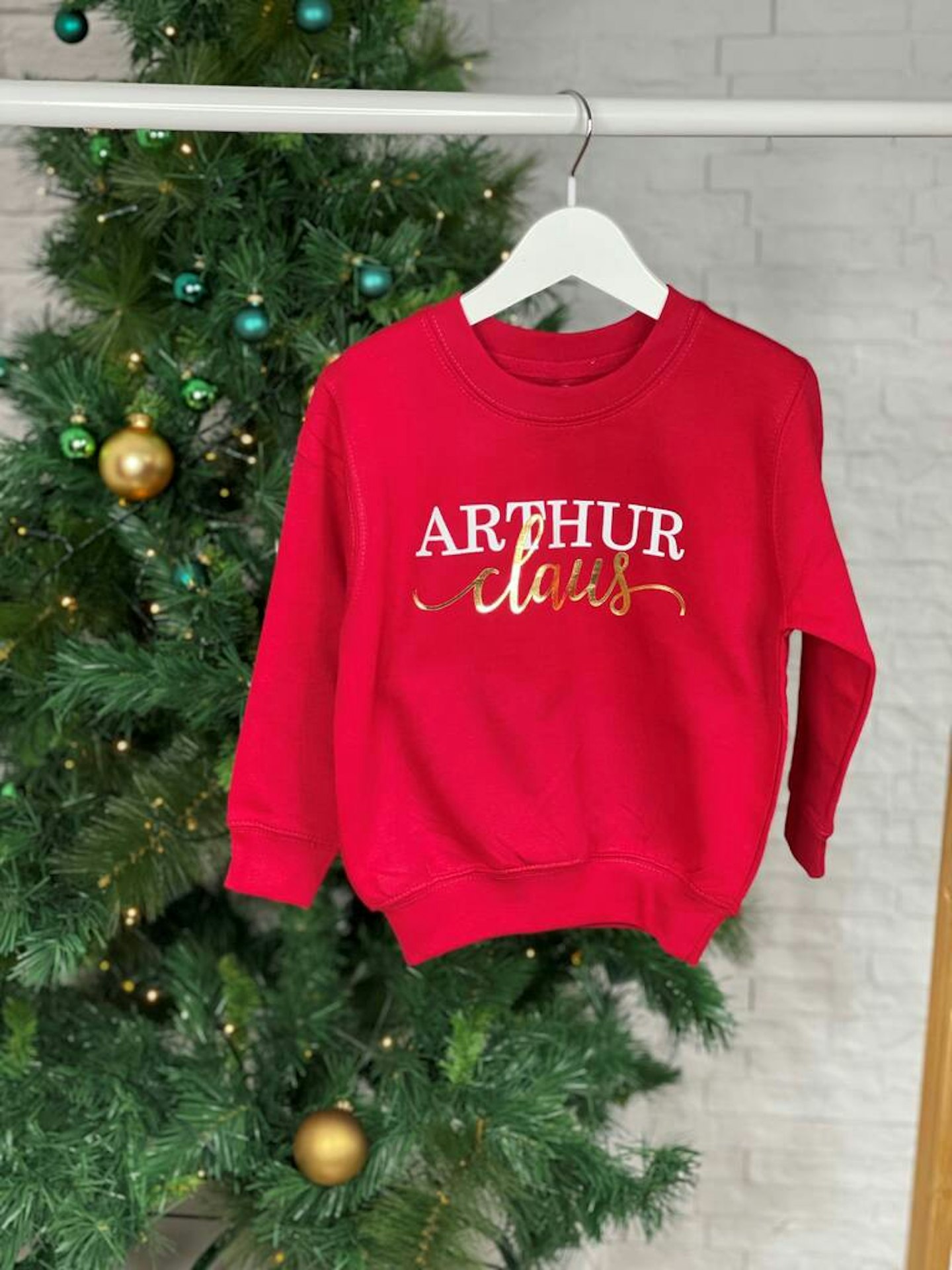 Lovetree Design at Not On The High Street, Personalised Claus Jumper
