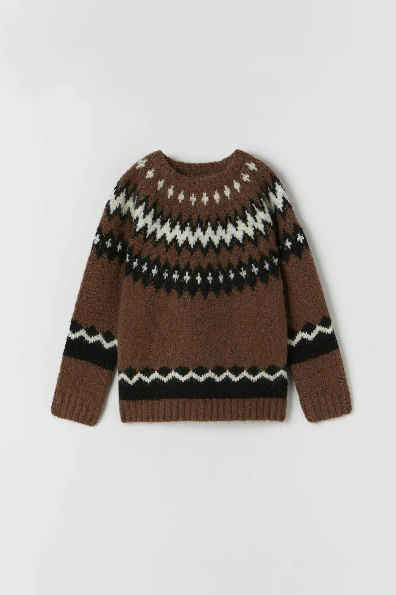 zara christmas jumpers