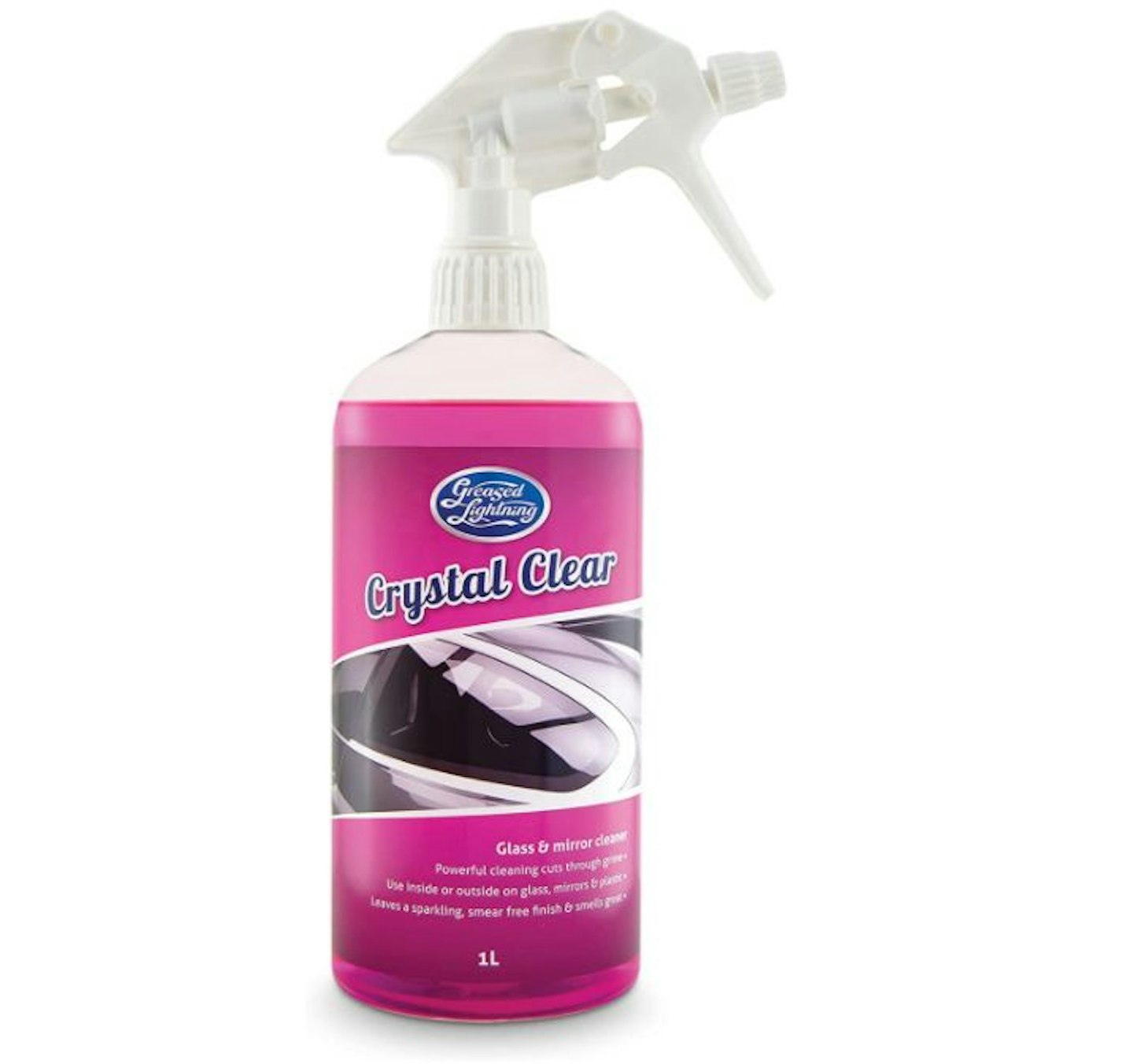Greased Lightning Crystal Clear Glass and Mirror Cleaner 1L