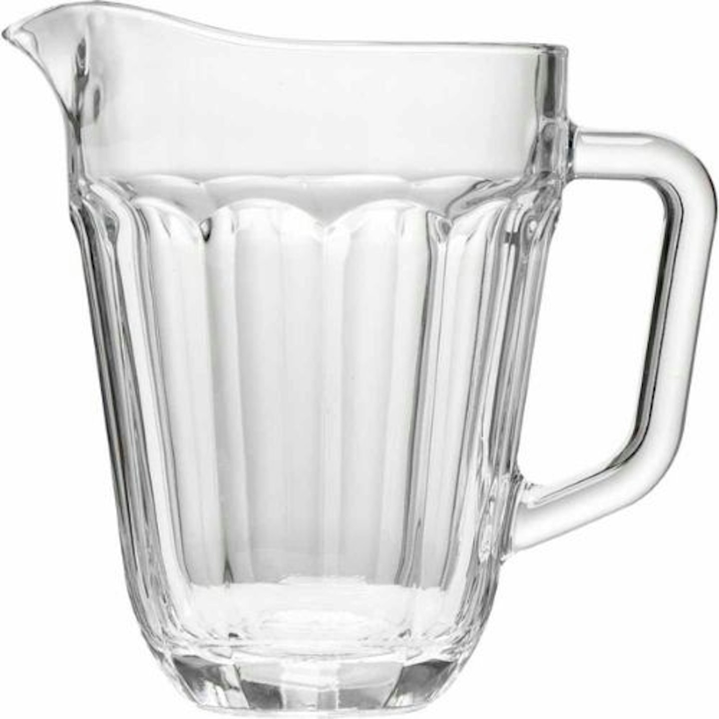 A glass pitcher from Wilko