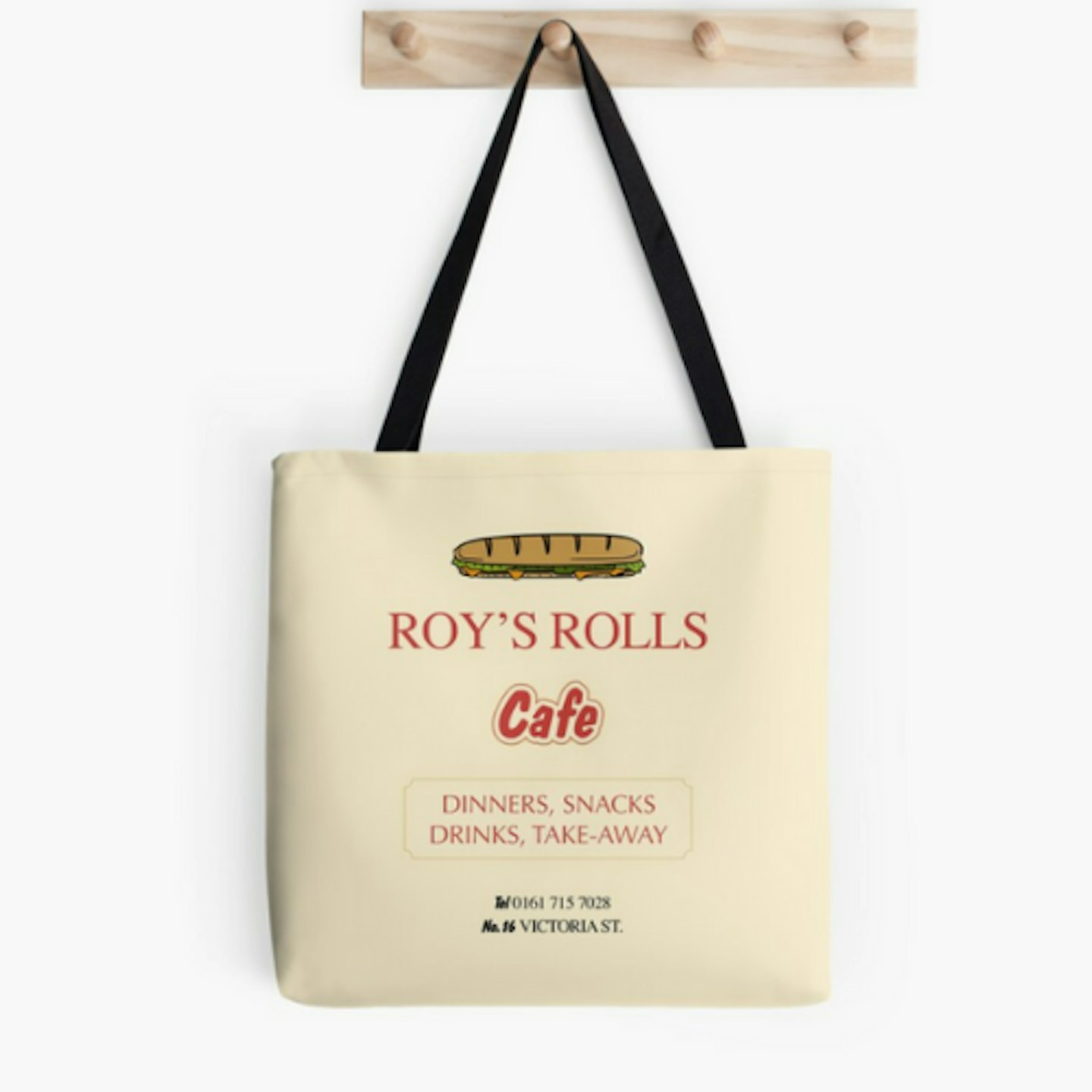 Roy's Rolls Cafe Tote Bag