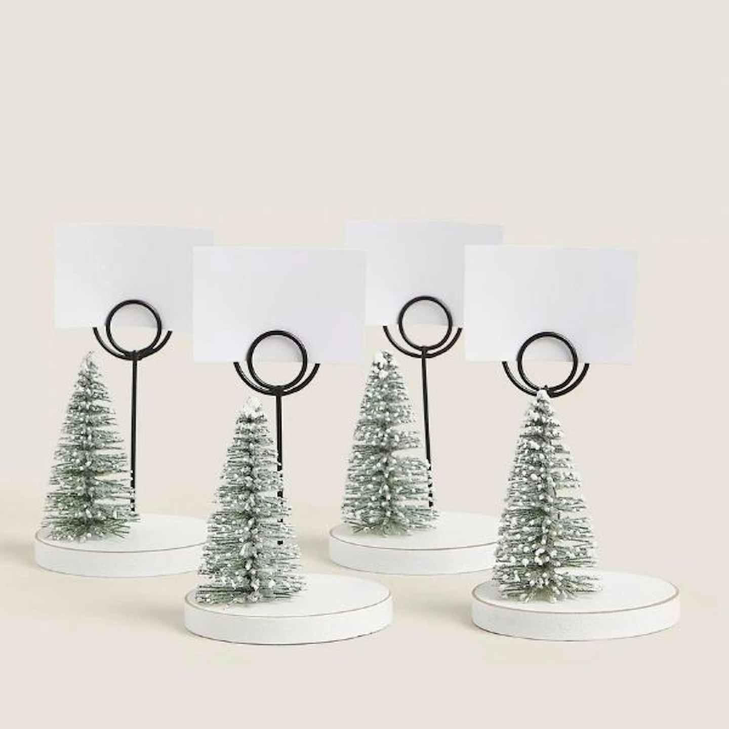 4 Pack Christmas Tree Place Settings