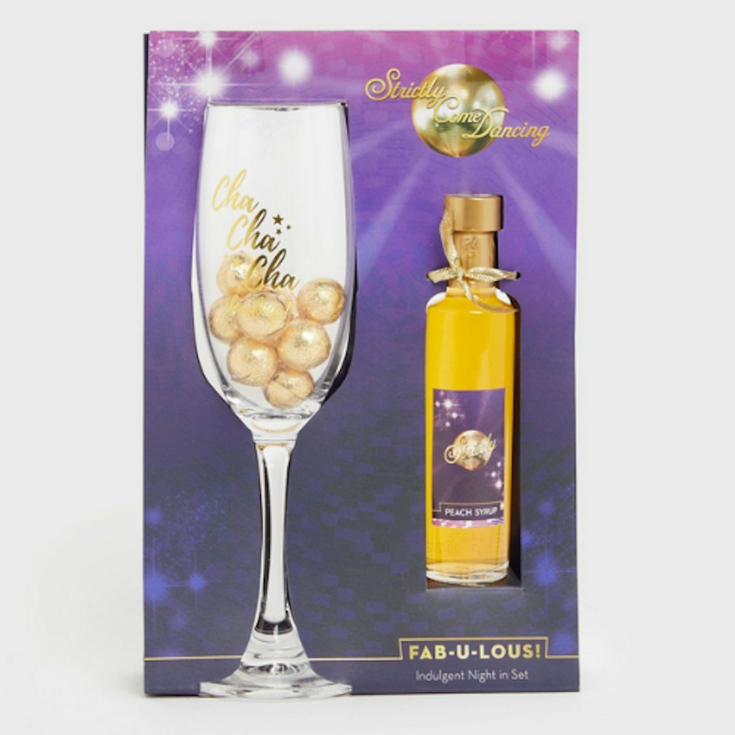 Purple Strictly Come Dancing Drink Set