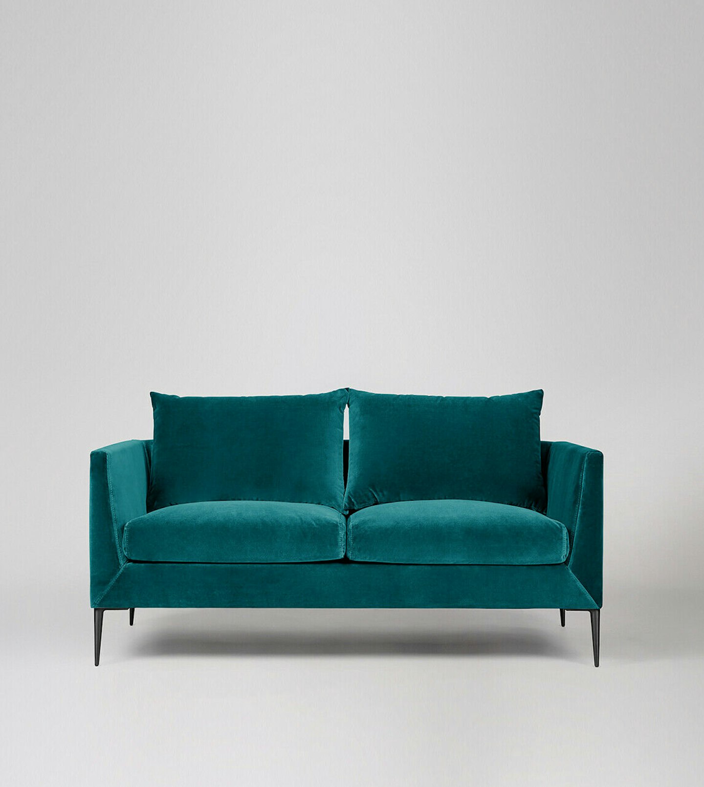 Swoon, Velvet Two-Seater Sofa, £744.99