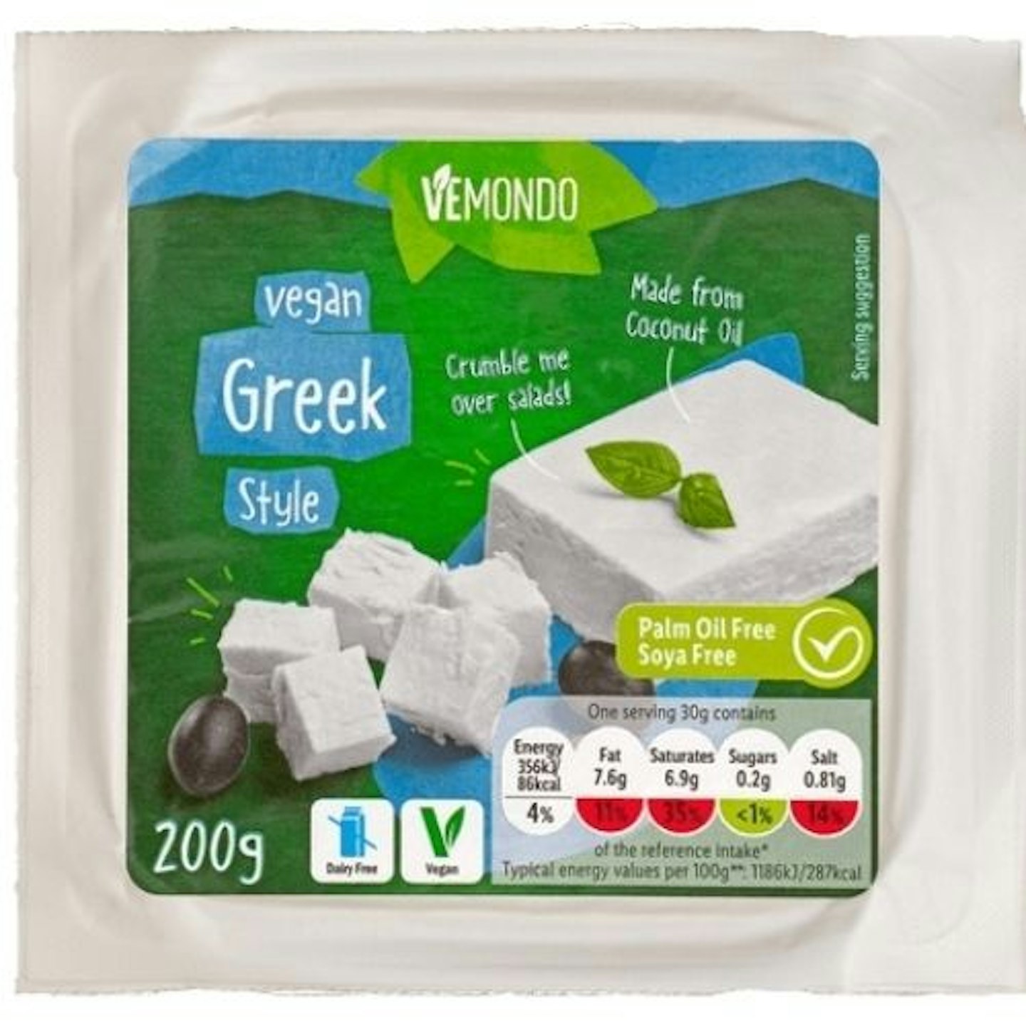 Vemondo Greek Style Vegan Cheese