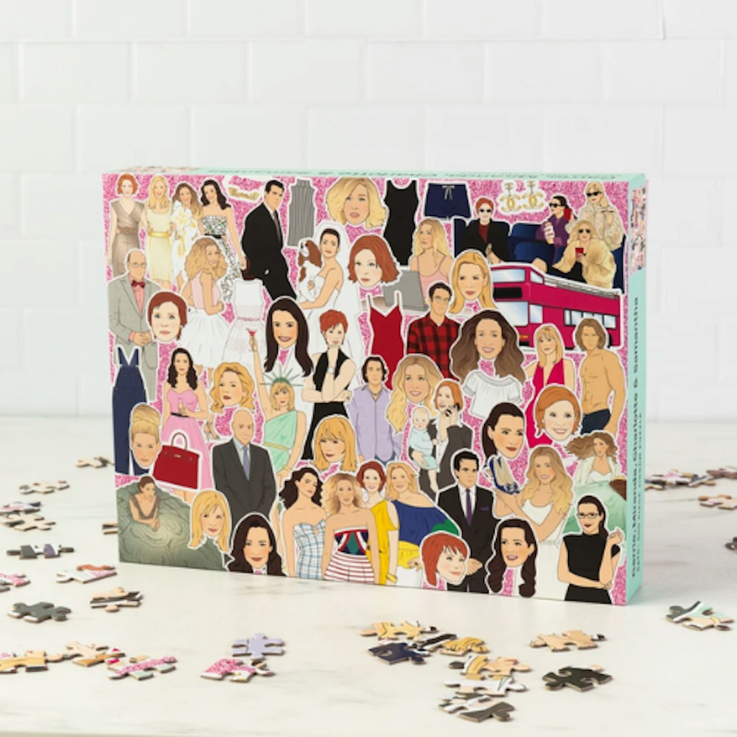 Carrie, Miranda, Charlotte and Samantha Jigsaw Puzzle