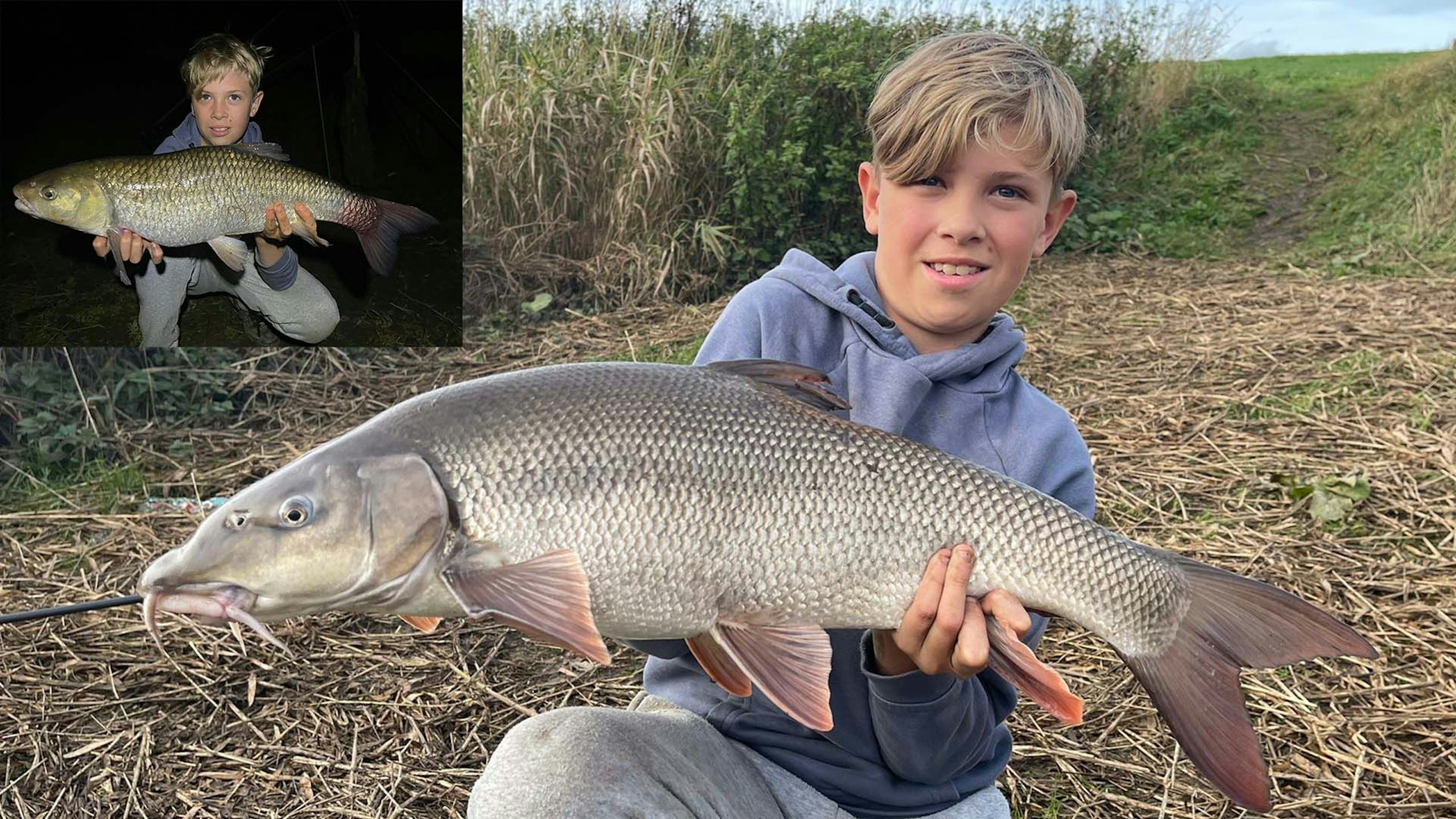10-year-old bags dream chub and barbel in the same session
