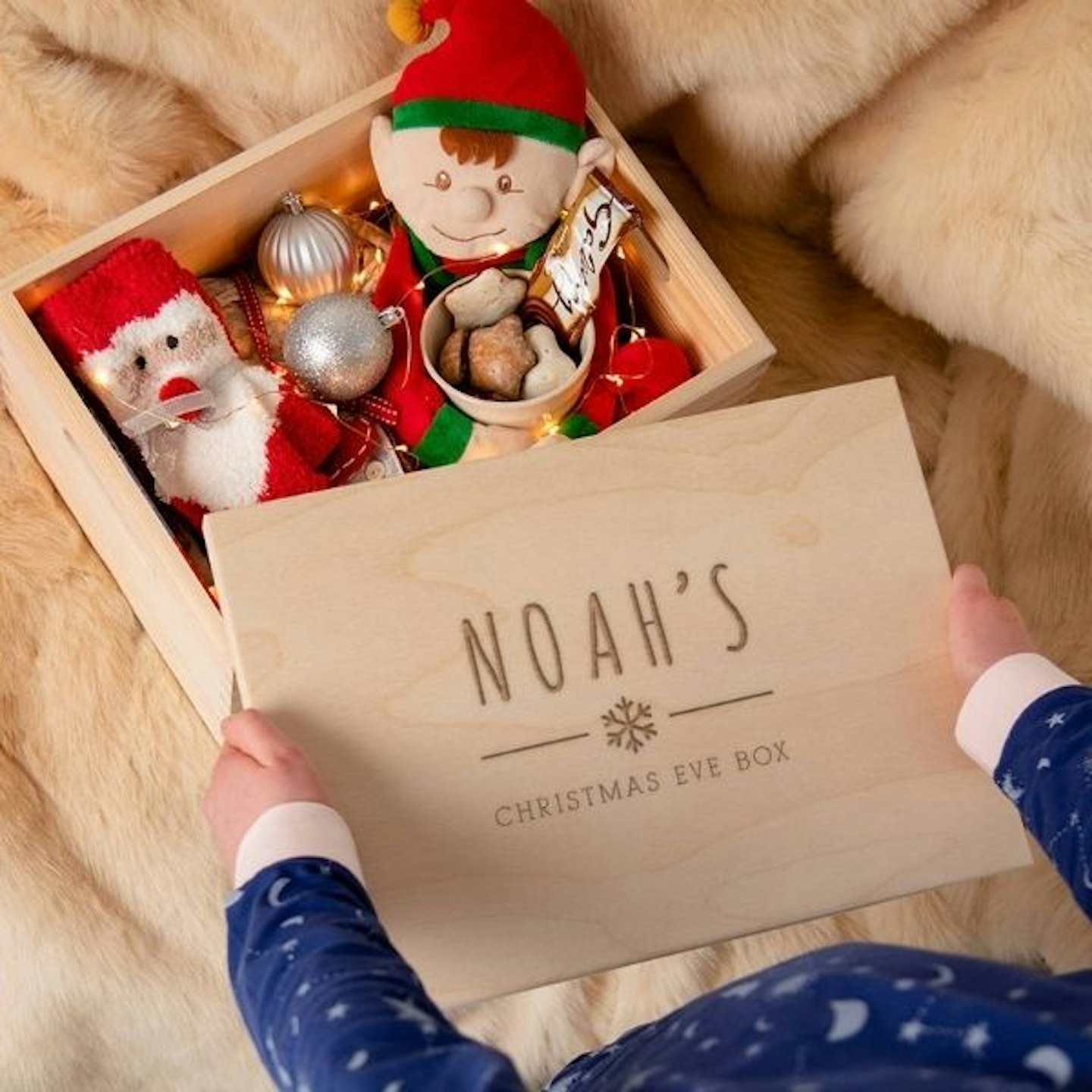 Personalised Children's Christmas Eve Box