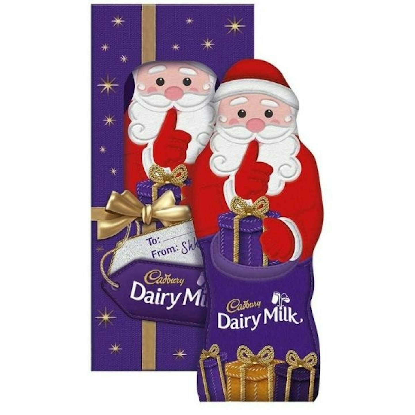Cadbury Dairy Milk Hollow Christmas Chocolate Santa