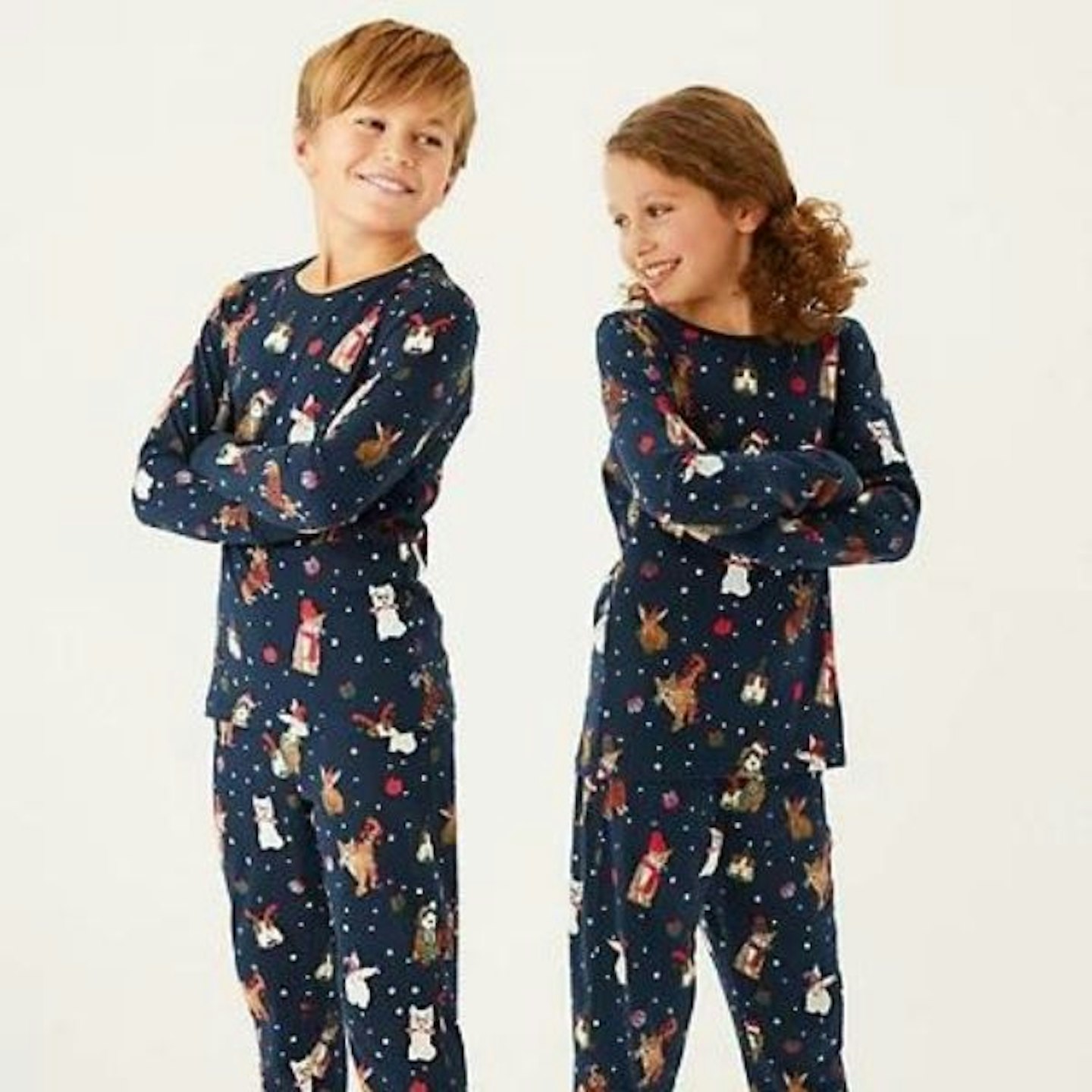 Kids' Santa Paws Family Pyjama Set (1-16 Yrs)