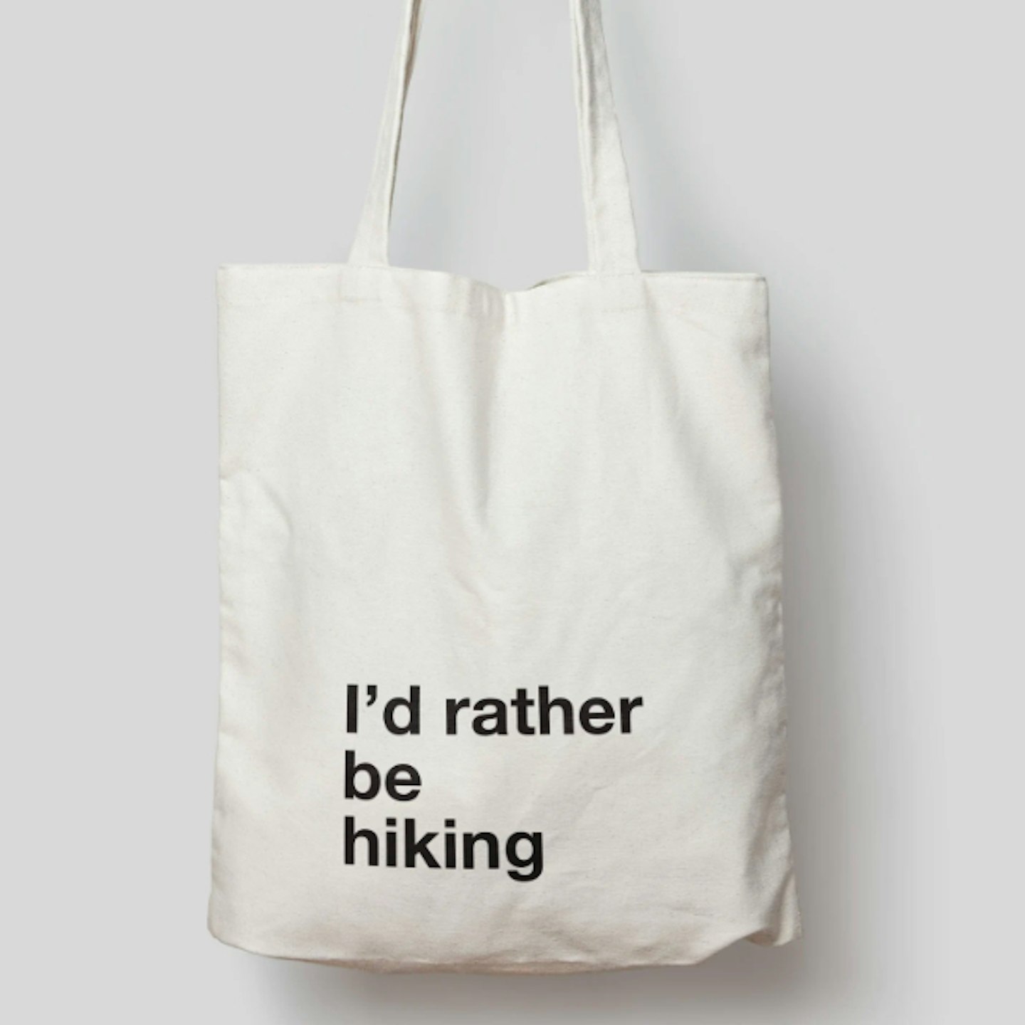 Iu2019d Rather Be Hiking Tote Bag