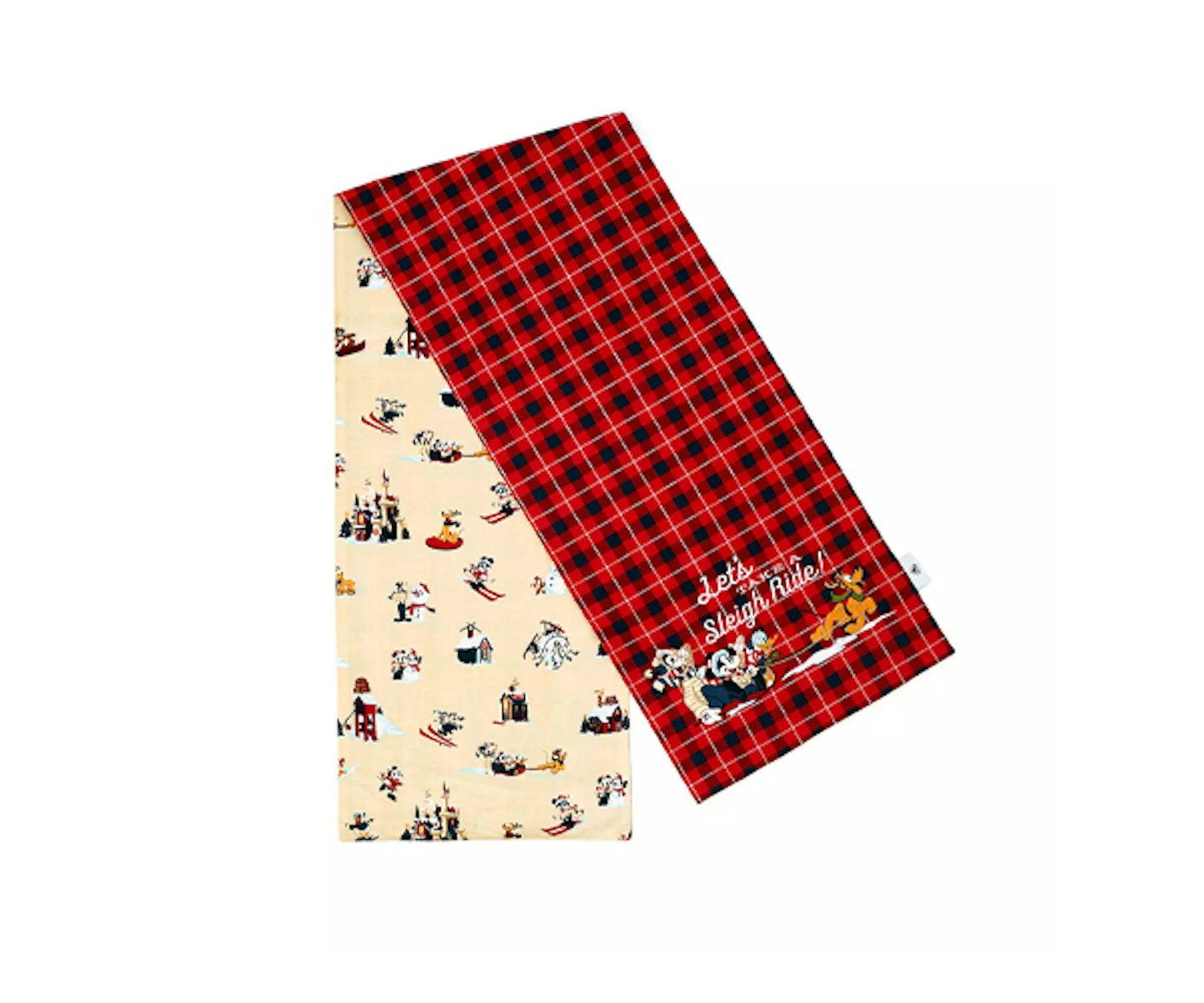 Disney Store Mickey and Friends Table Runner, Walt's Holiday Lodge