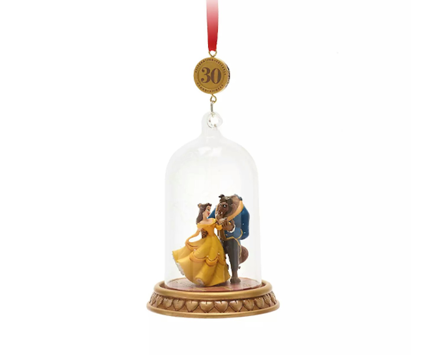Disney Store Beauty and the Beast Legacy Hanging Ornament