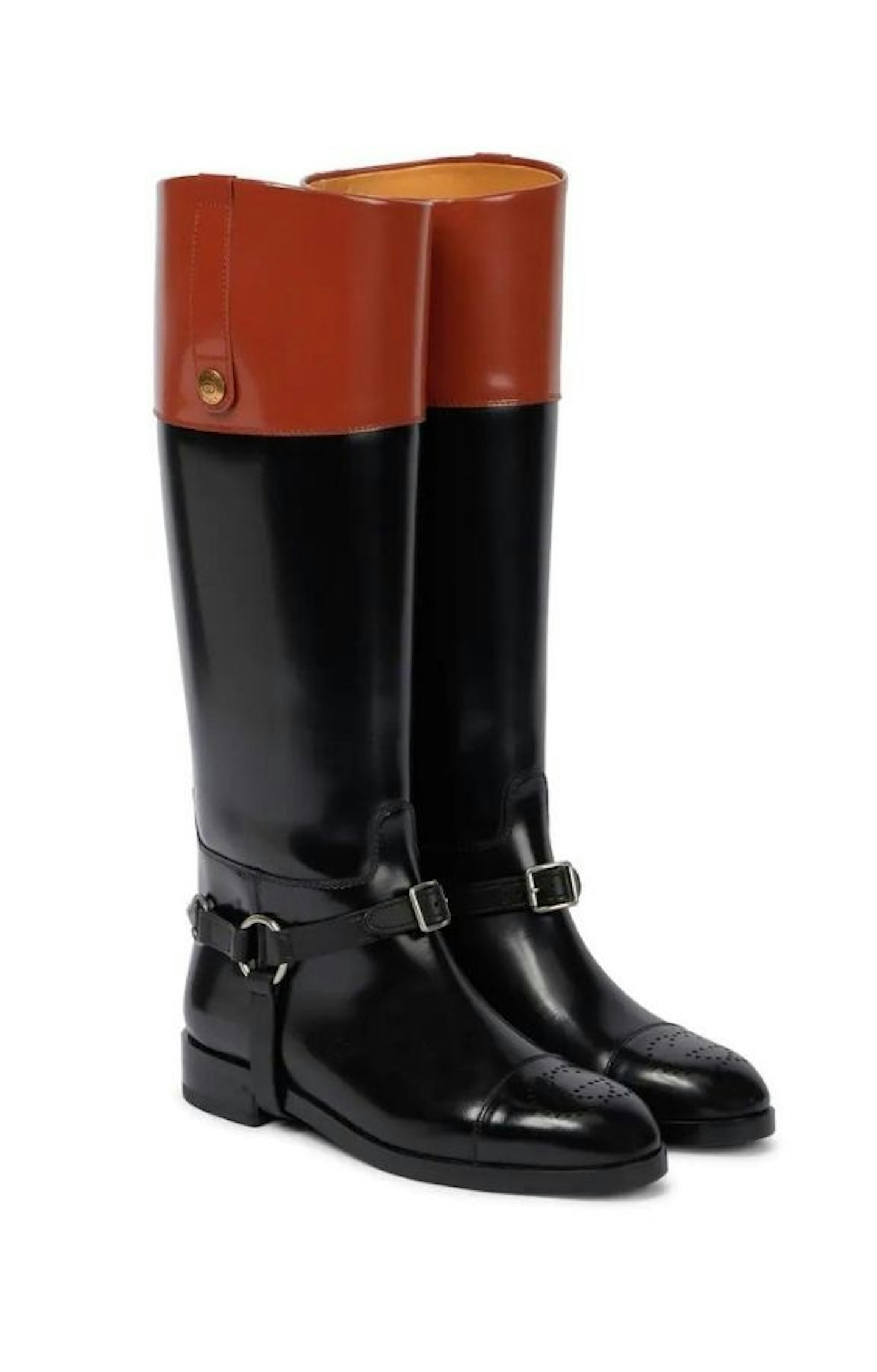 Gucci Leather knee-high boots