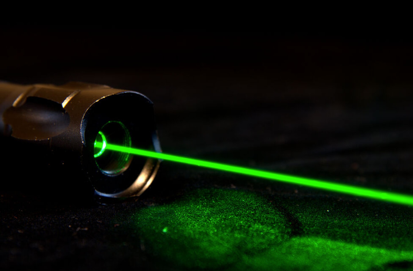 Laser pointers can be deployed to scare off birds