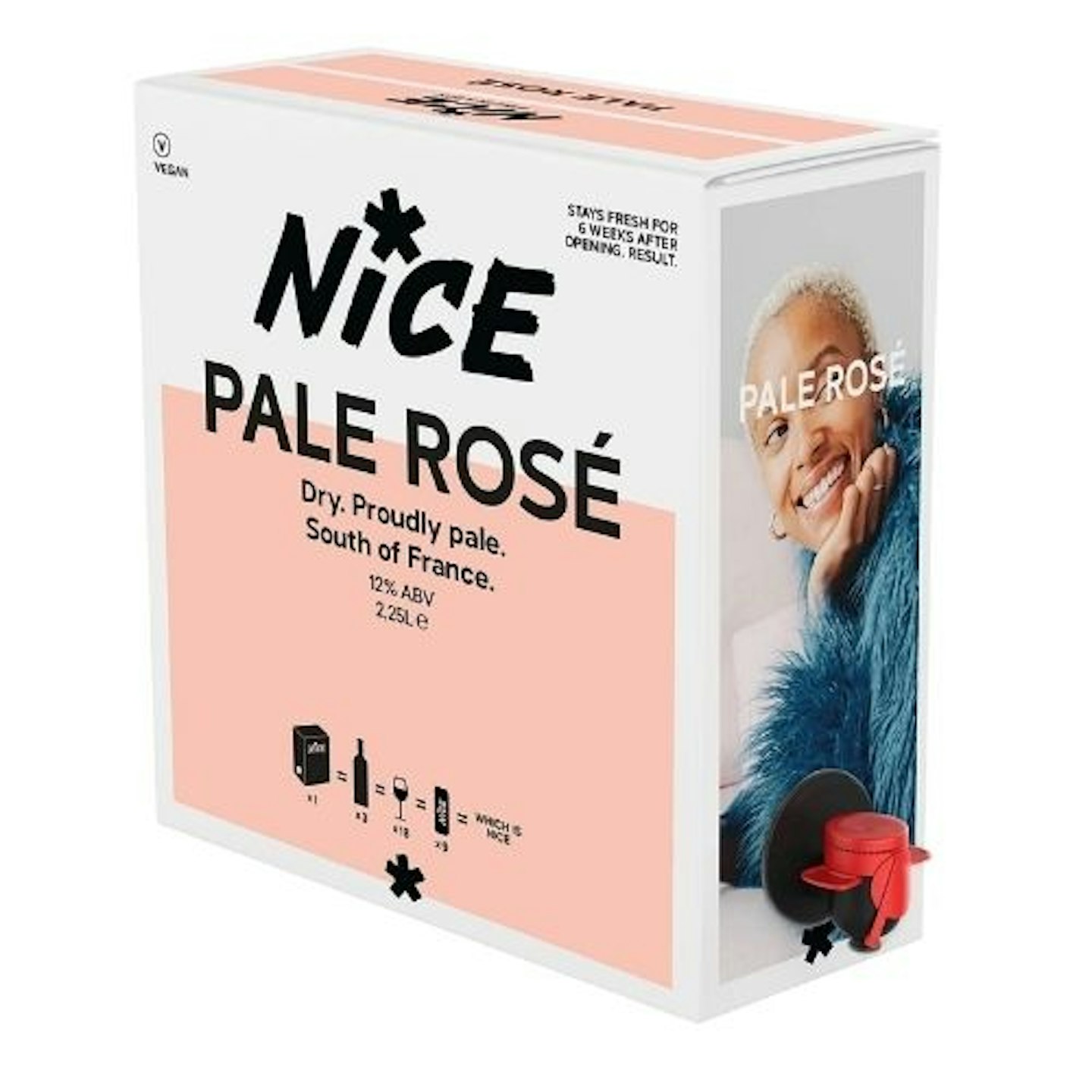 NICE - Pale Rose Wine in a Box