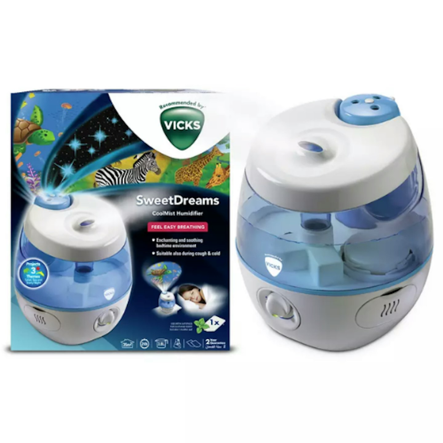 Vicks SweetDreams Ultrasonic Humidifier