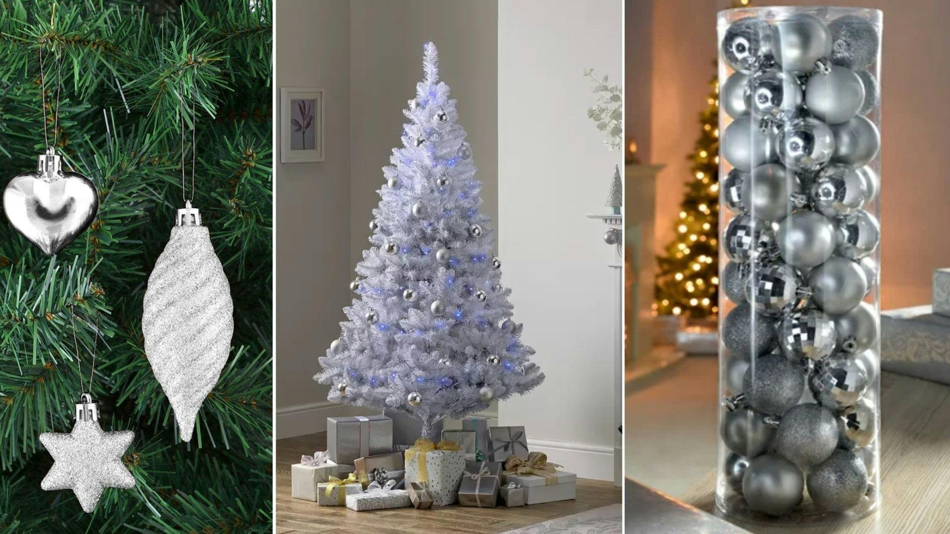 The best grey Christmas trees and decorations to match your home decor