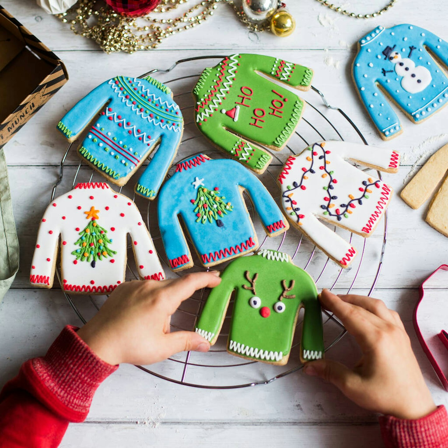 The best cookie decorating kits: Christmas Jumper Biscuit Baking Kit