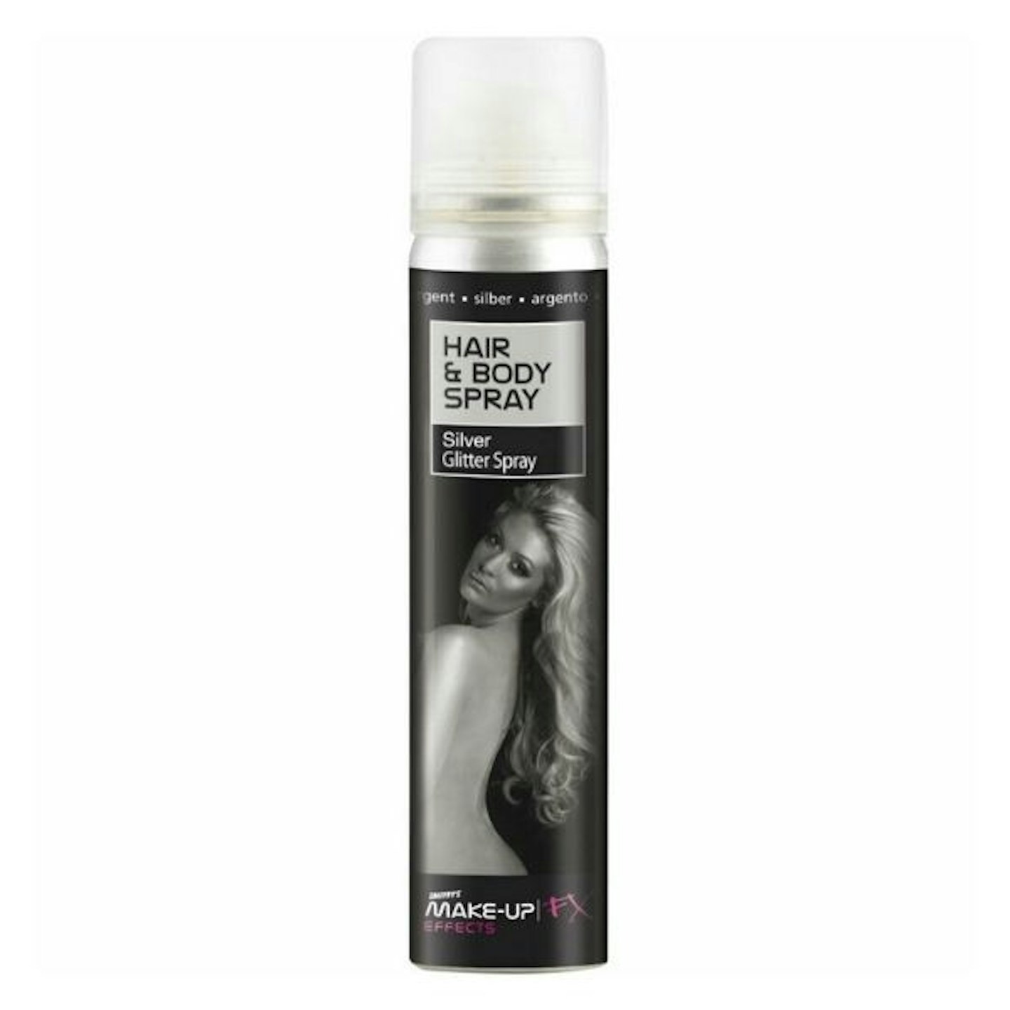 Silver Glitter Hair and Body Spray Sparkly