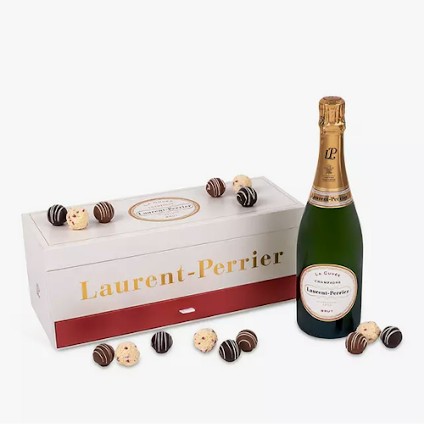 Laurent-Perrier Brut Champagne and Montezuma's Truffle Set, 75cl