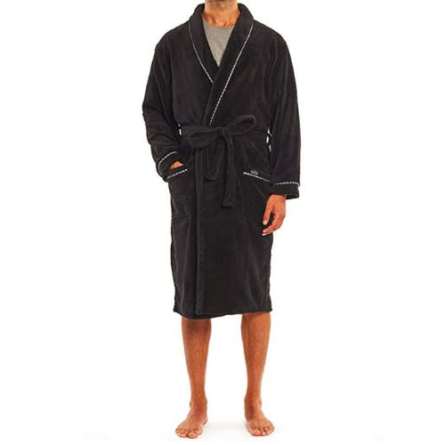 Cotton Soft Lightweight Elegant Mens Kimono Bathrobe Savile Row Men’s Dressing Gown