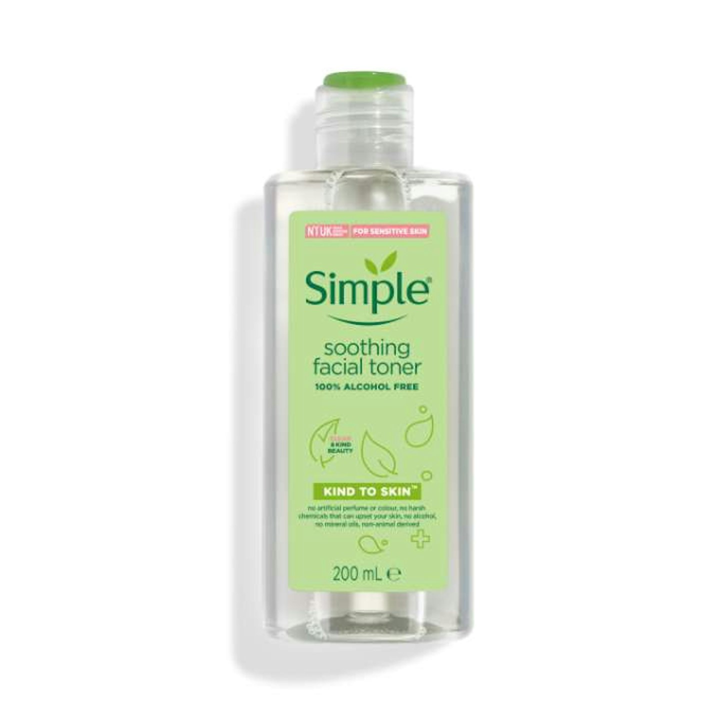 Simple Kind to Skin Alcohol Free Soothing Facial Toner 200ml