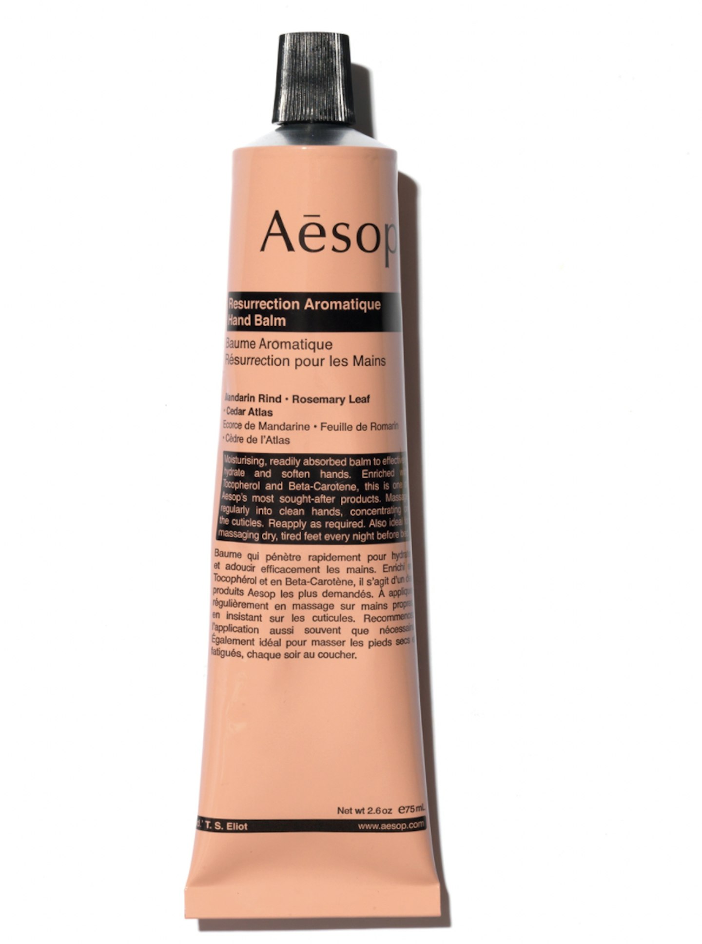 Aesop Resurrection Aromatique Hand Balm, £21.90