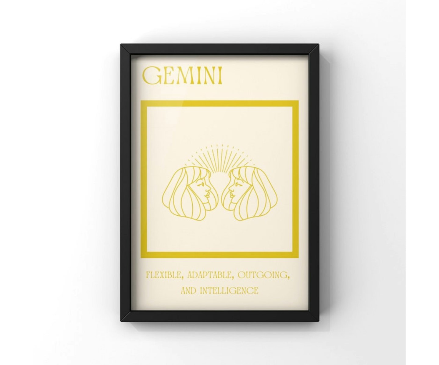 Zodiac Print