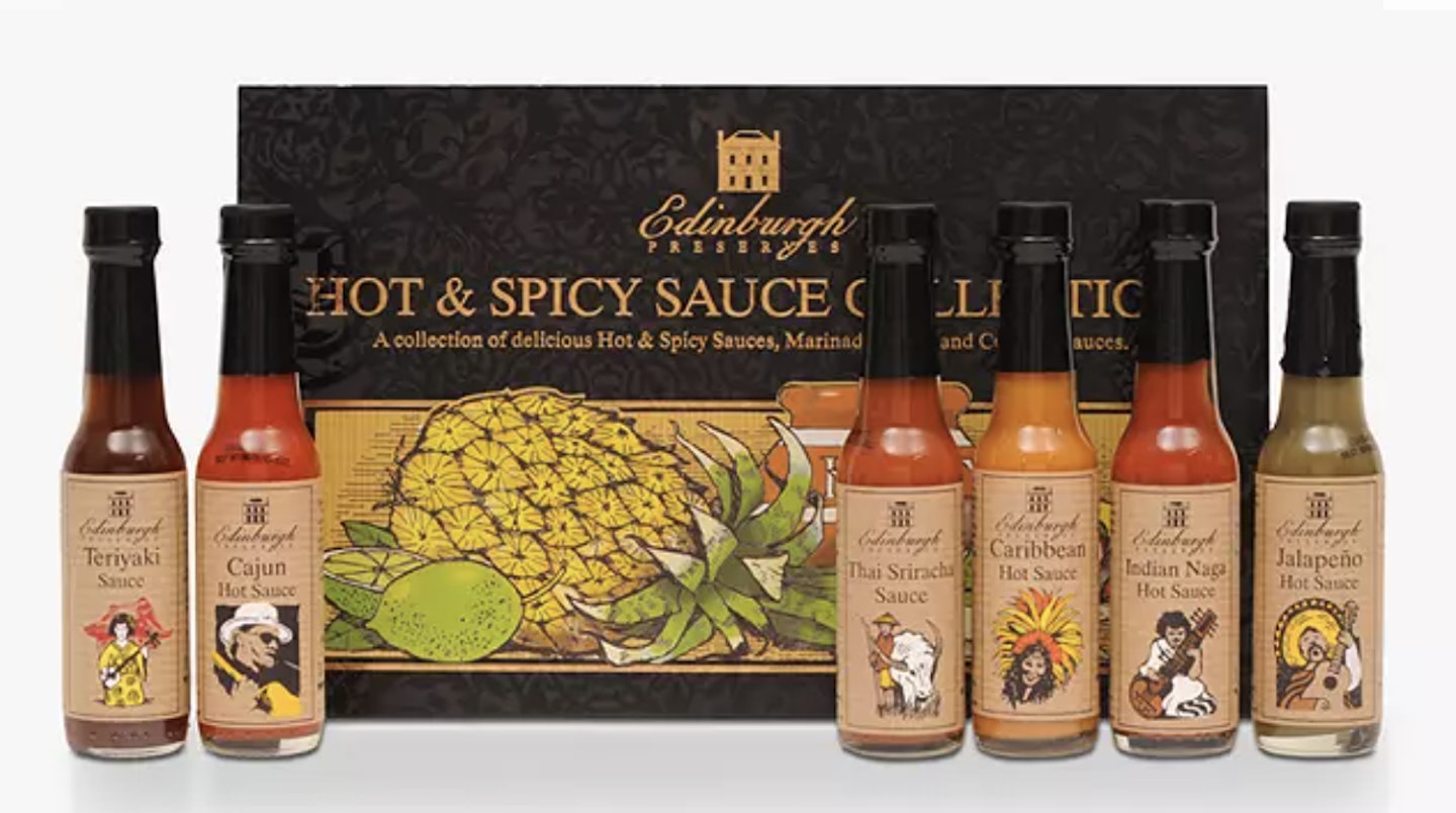 Edinburgh Preserves Hot & Spicy Sauce Box