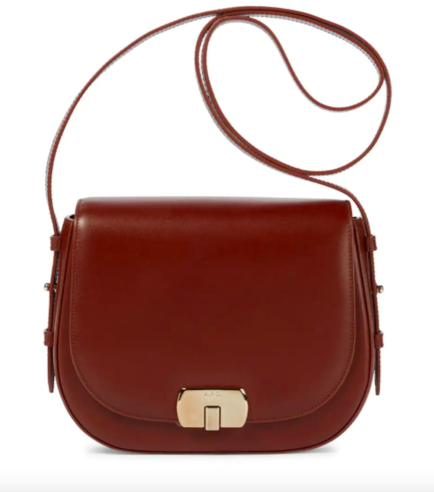 A.P.C., Eva Small Leather Shoulder Bag, WAS £505 NOW £353
