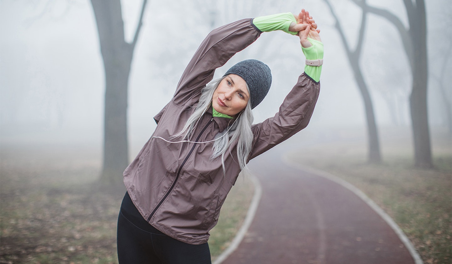 Woman exercising