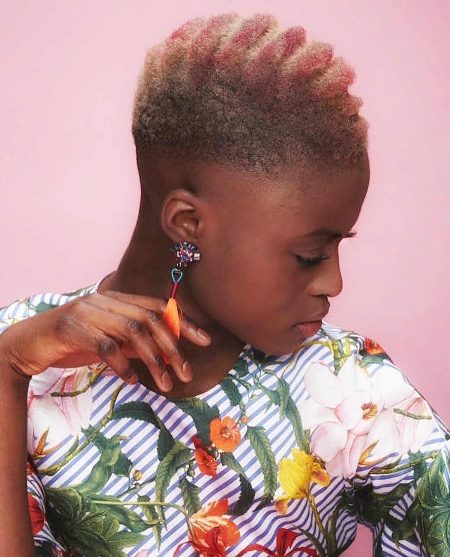 The Colour Chameleon  - Hairstyles for Short, Textured Afro Hair