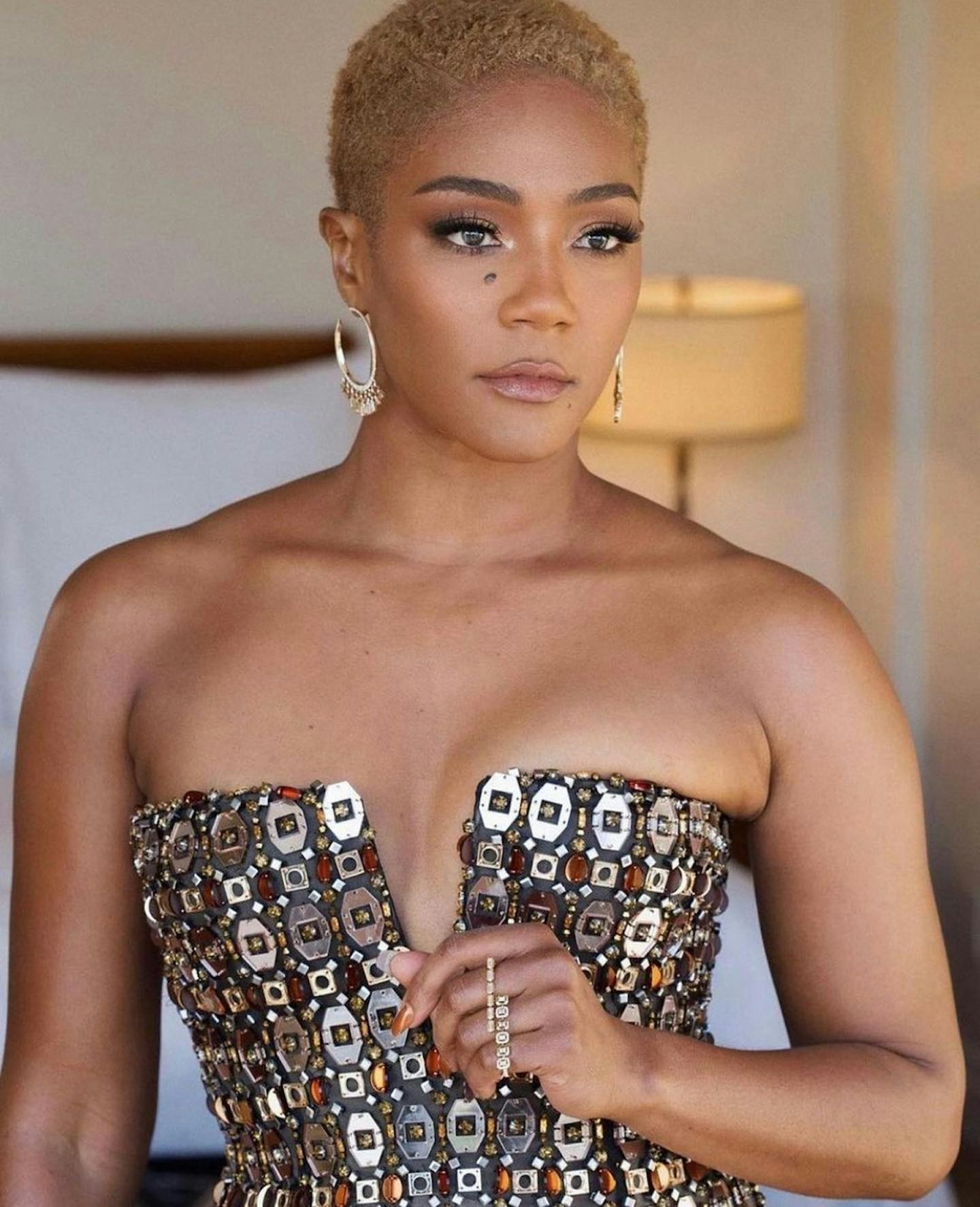 The Golden Blonde - Hairstyles for Short, Textured Afro Hair