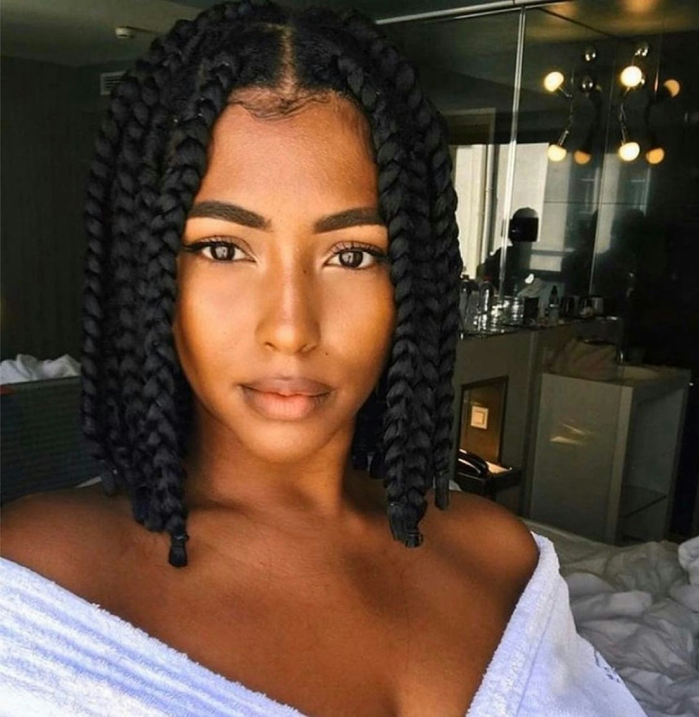 The Braided Bob - Hairstyles for Short, Textured Afro Hair