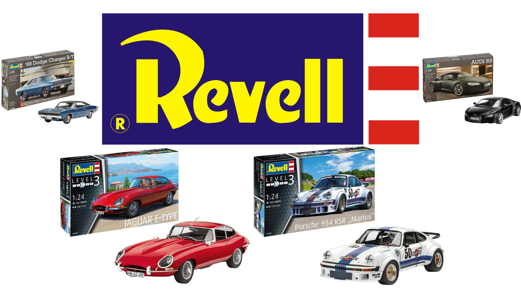 Revell car kits sales