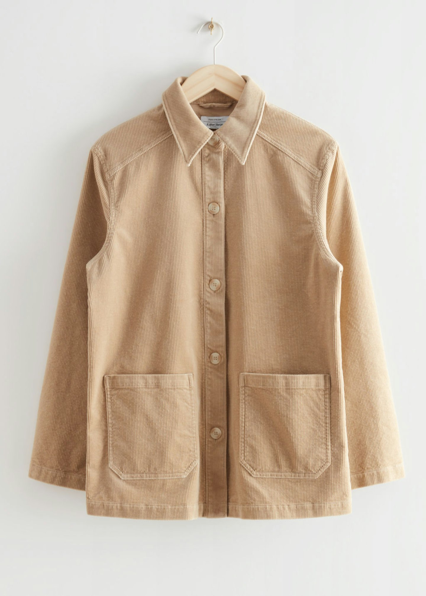 Relaxed Patch Pocket Corduroy Jacket, WAS £85 NOW £35