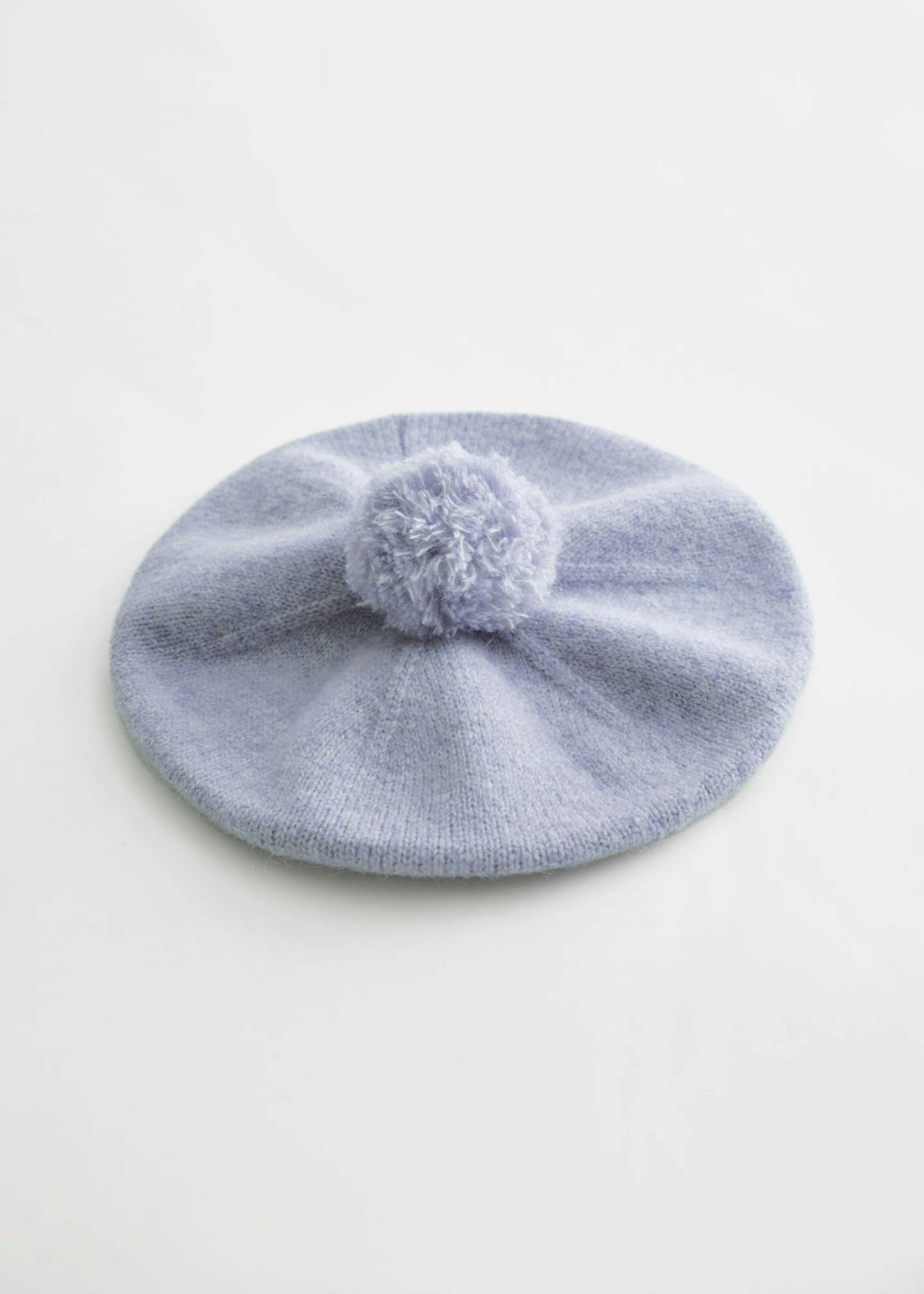 Fuzzy Wool-Blend Beret, WAS £27 NOW £14