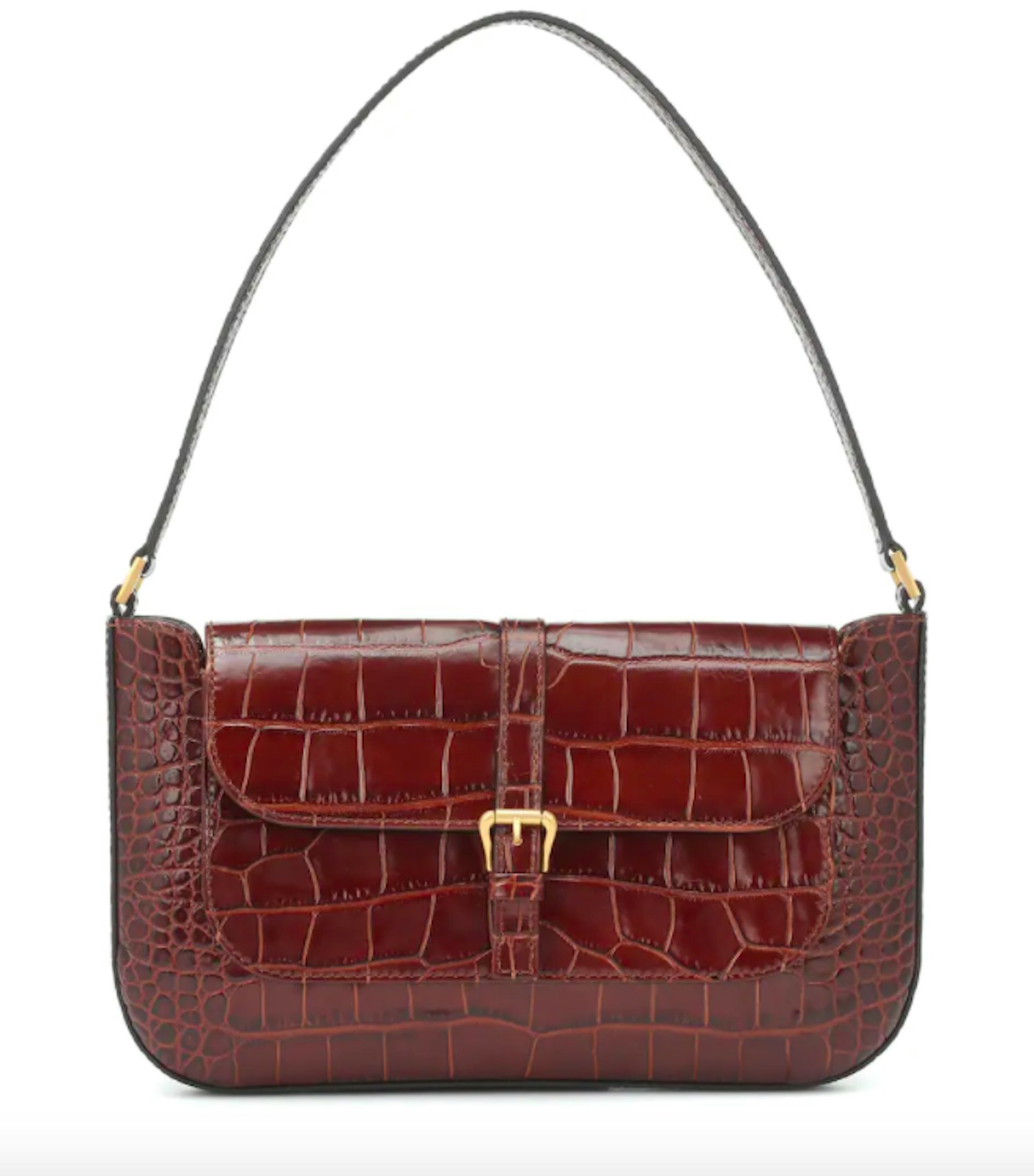 By Far, Miranda Leather Shoulder Bag, WAS £510 NOW £357