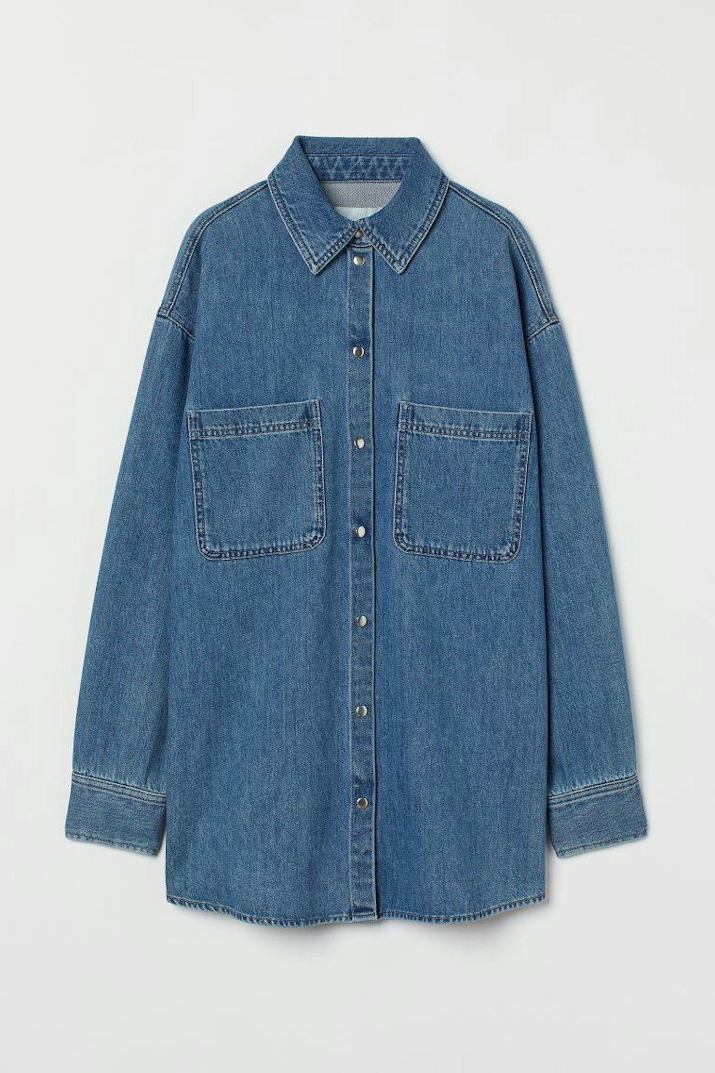 Denim Shacket, WAS £24.99 NOW £14