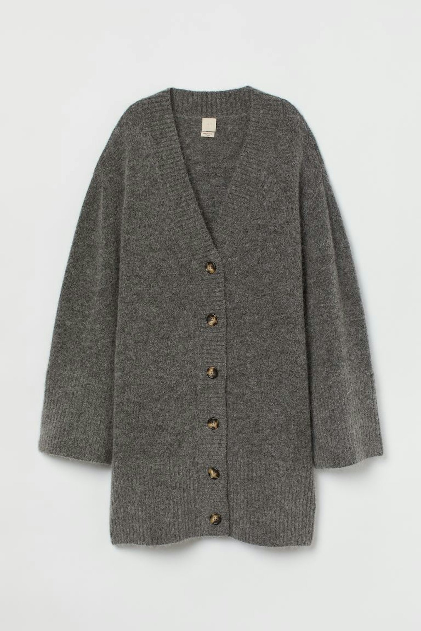 Long Wool-Blend Cardigan, WAS £69.99 NOW £40