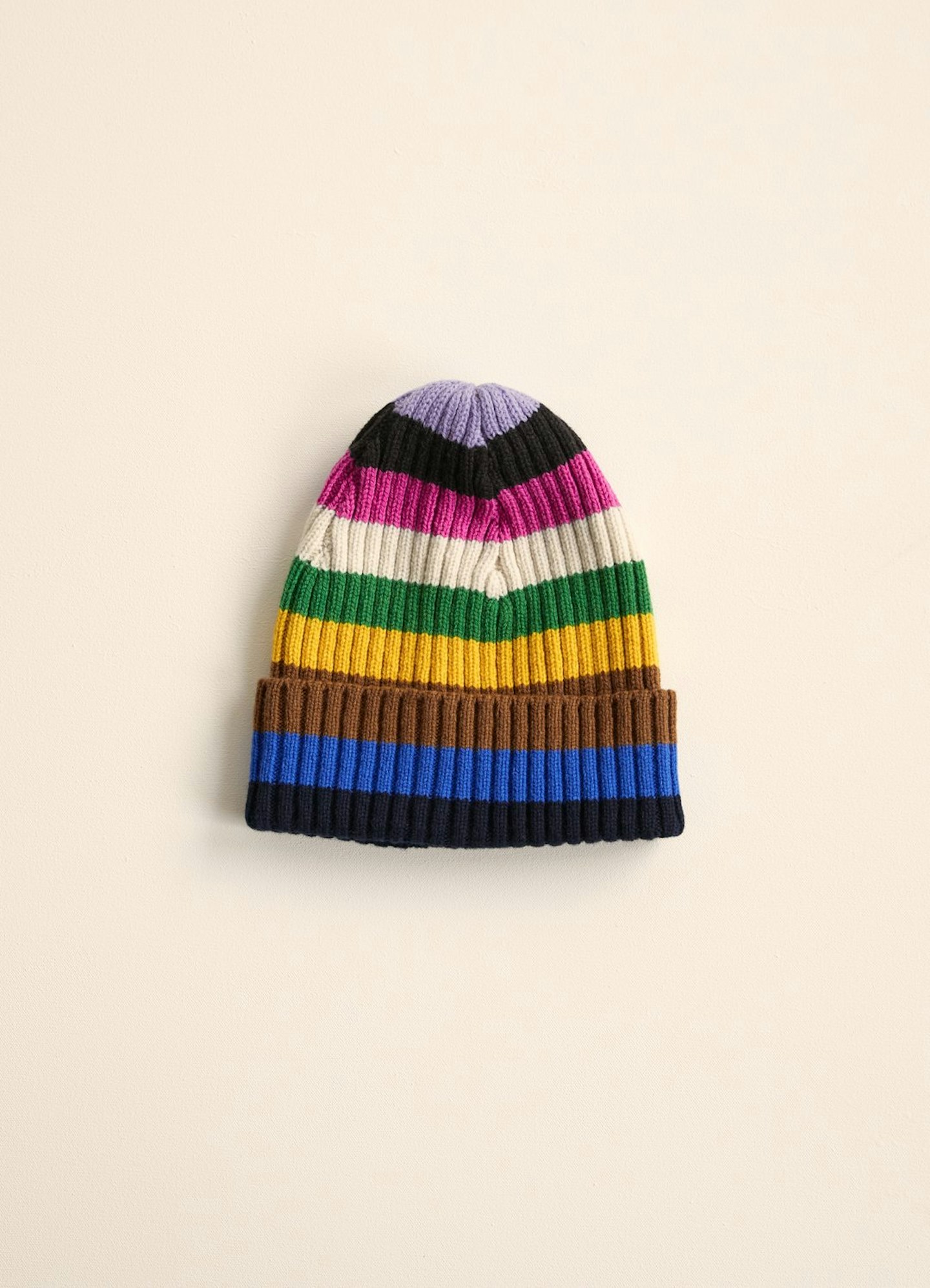 Tuesday - & Daughter, Winter Market Striped Beanie, £95