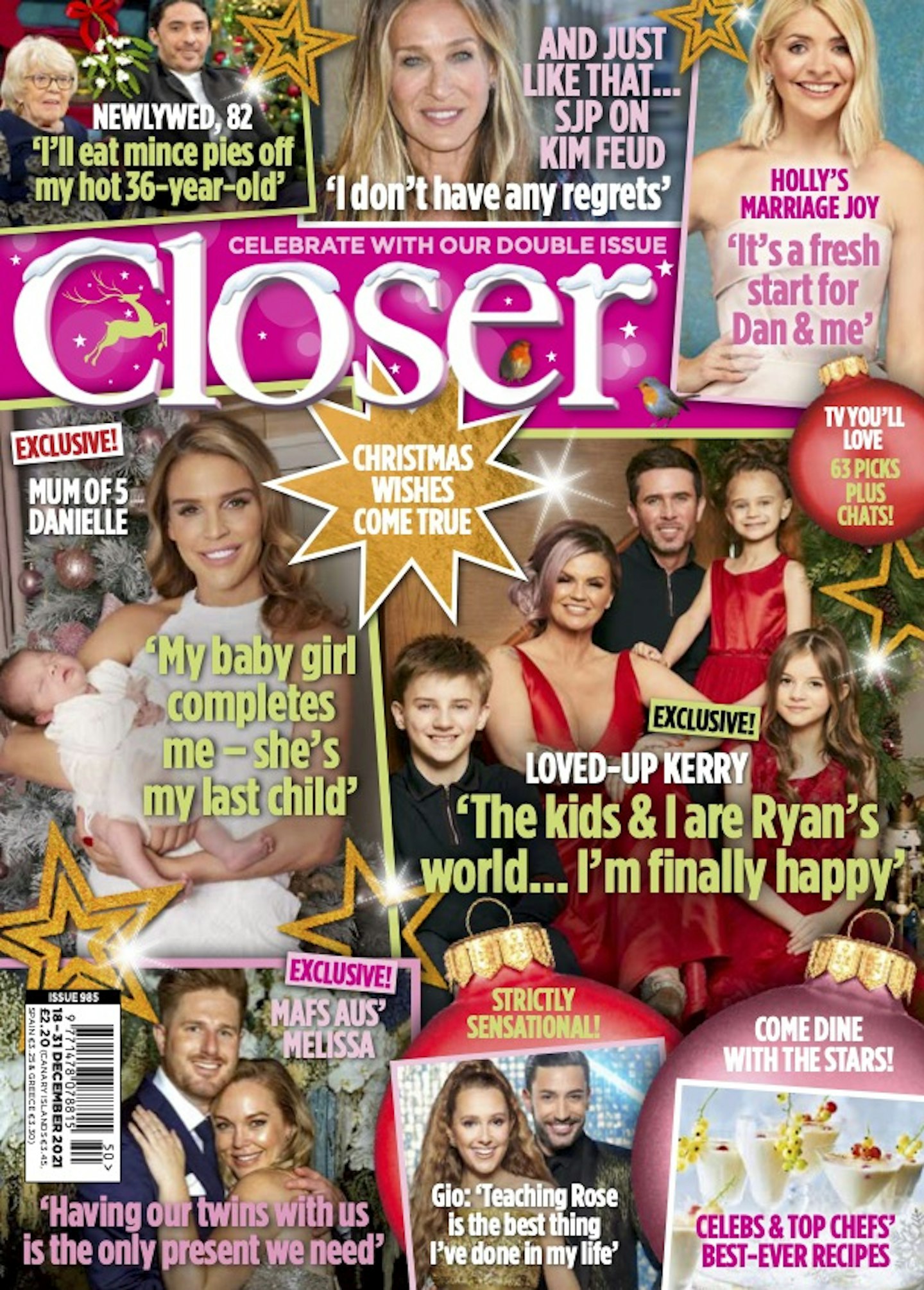 Closer magazine Christmas 2021