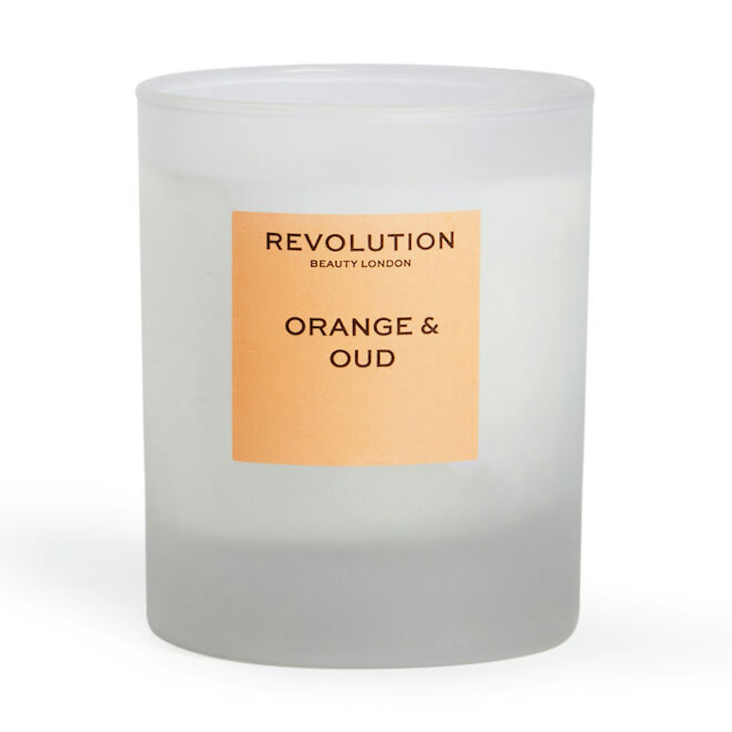 Makeup Revolution, Orange and Oud Candle, £5.60
