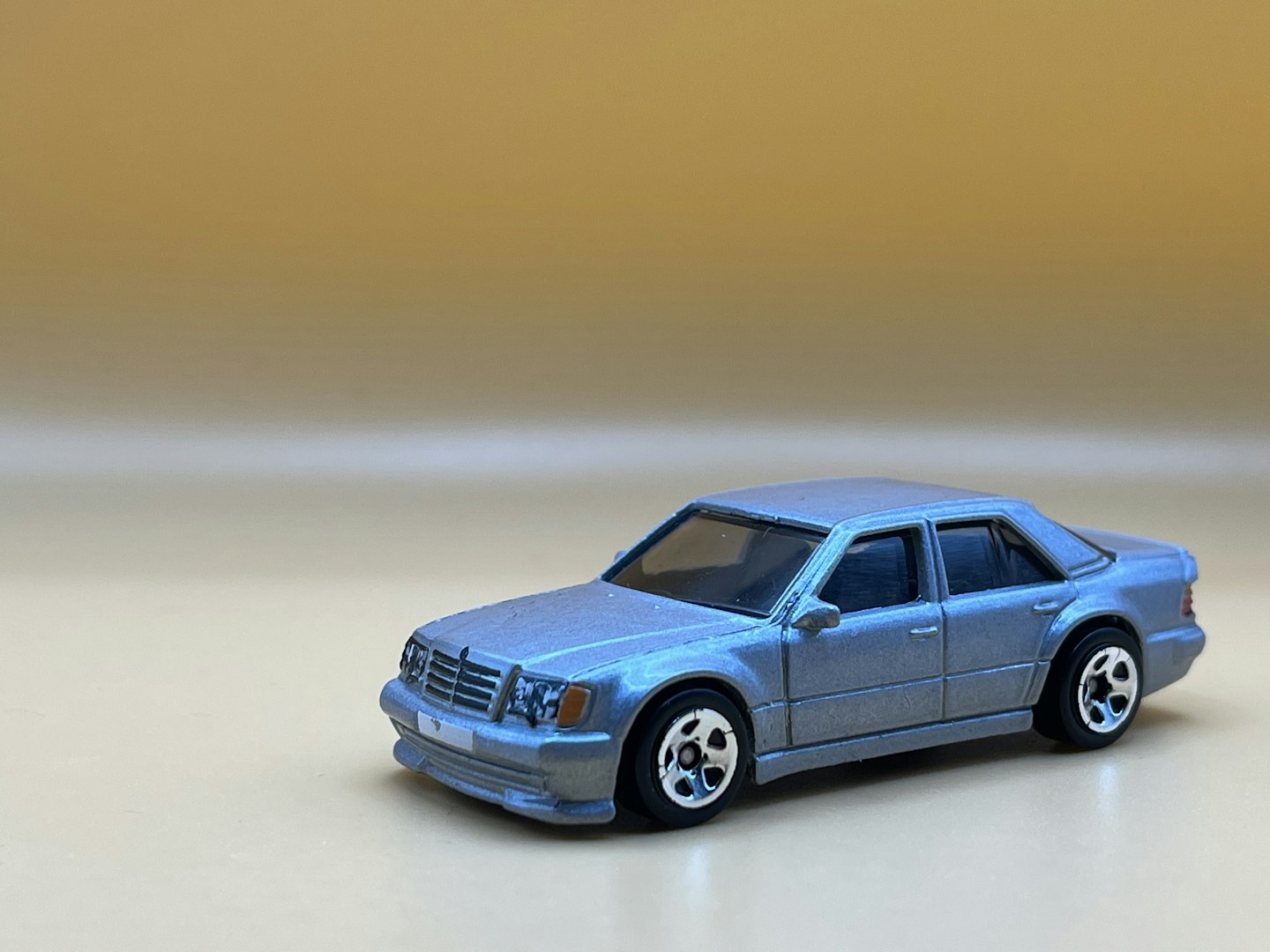 The Hot Wheels Mercedes 500E