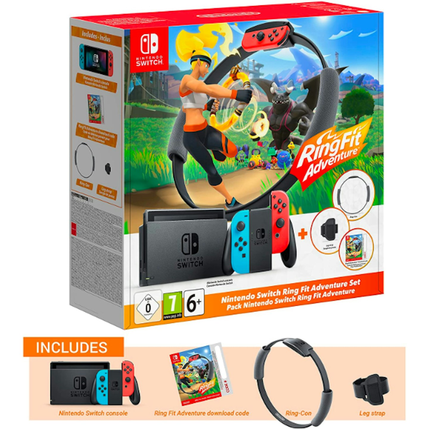Nintendo Switch with Ring Fit Adventure