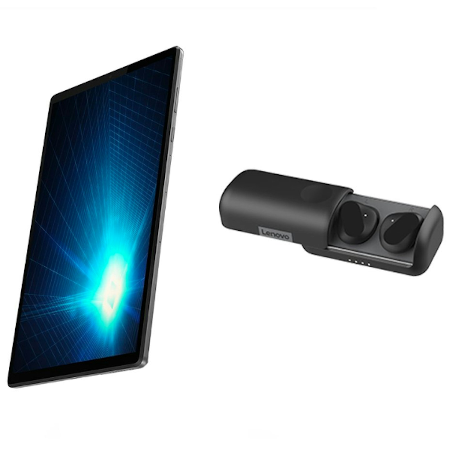 Lenovo Tab M10 Tablet and True Wireless Earbud Bundle