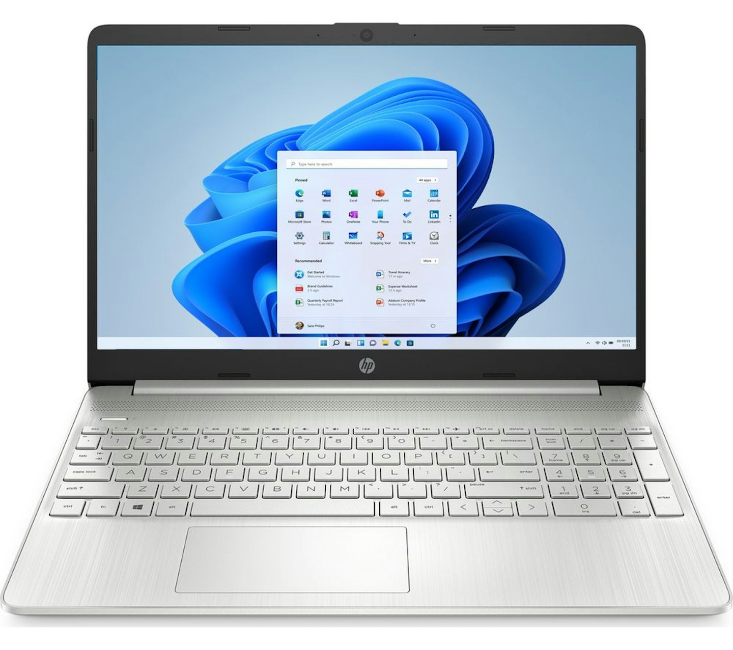 HP 15s-fq4553sa 15.6" Laptop - Intelu00ae Coreu2122 i5, 256 GB SSD, Silver